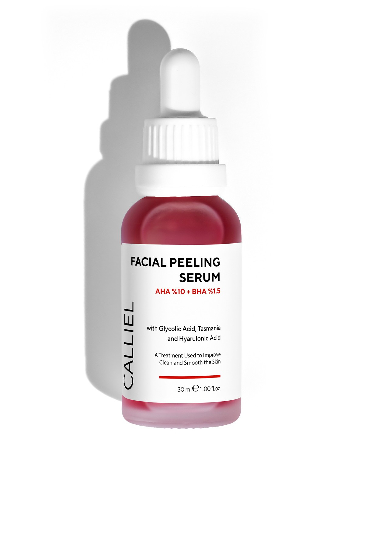 AHA & BHA Cilt Tonu Eşitleyici, Canlandırıcı Kırmızı Yüz Peeling Serum 30 ML