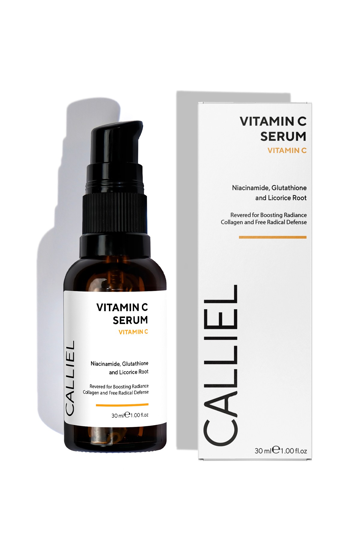 Vitamin C Serum, Leke Karşıtı Aydınlatıcı, Cilt Tonu Eşitleyici Glutathione Etkili 30 ML