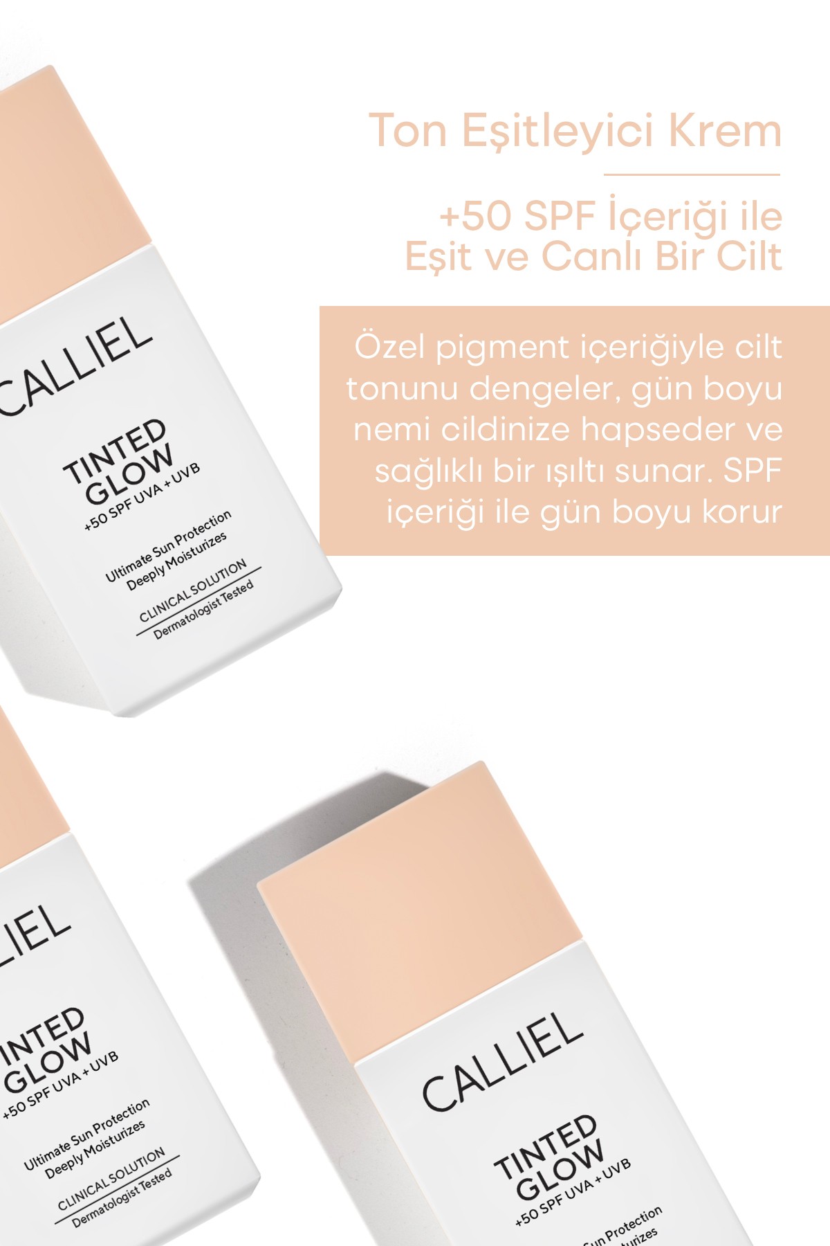 Günlük Renkli Likit Güneş Kremi Hafif Yapı Ton Eşitleyen +SPF 50 – 01 - 50 ml