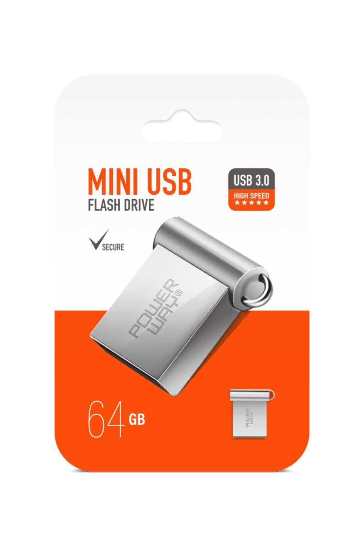 64 GB MİNİ USB 3.0 