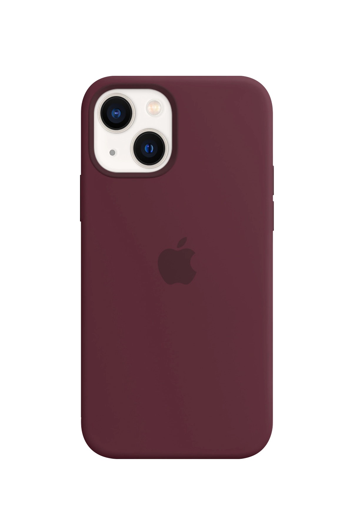 iPhone 14 ile uyumlu Logolu Kılıf Premium Class (Limited Stock) - Bordo