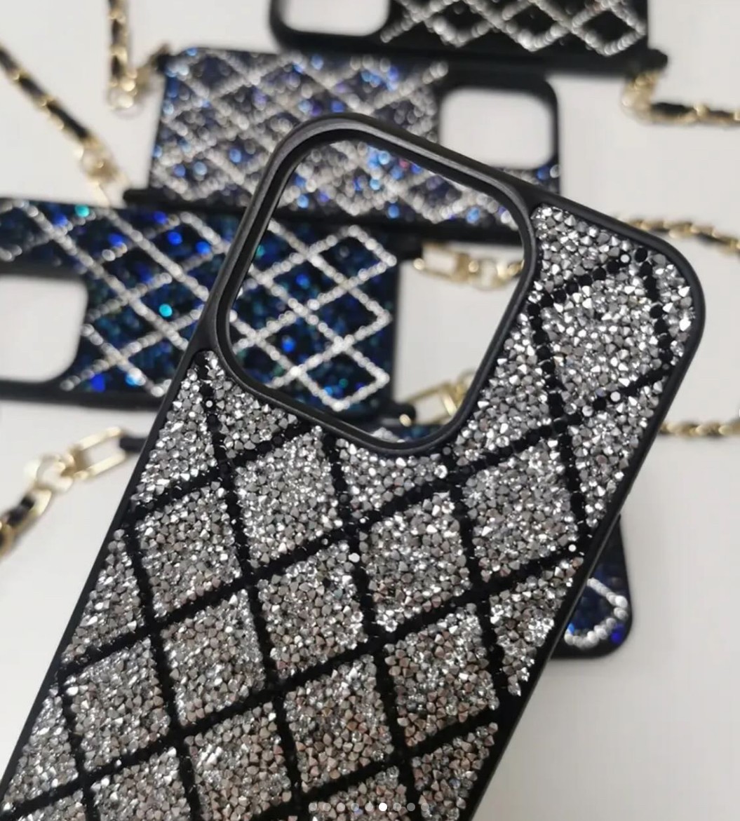 Taşlı Askılı Kılıf Swarovski