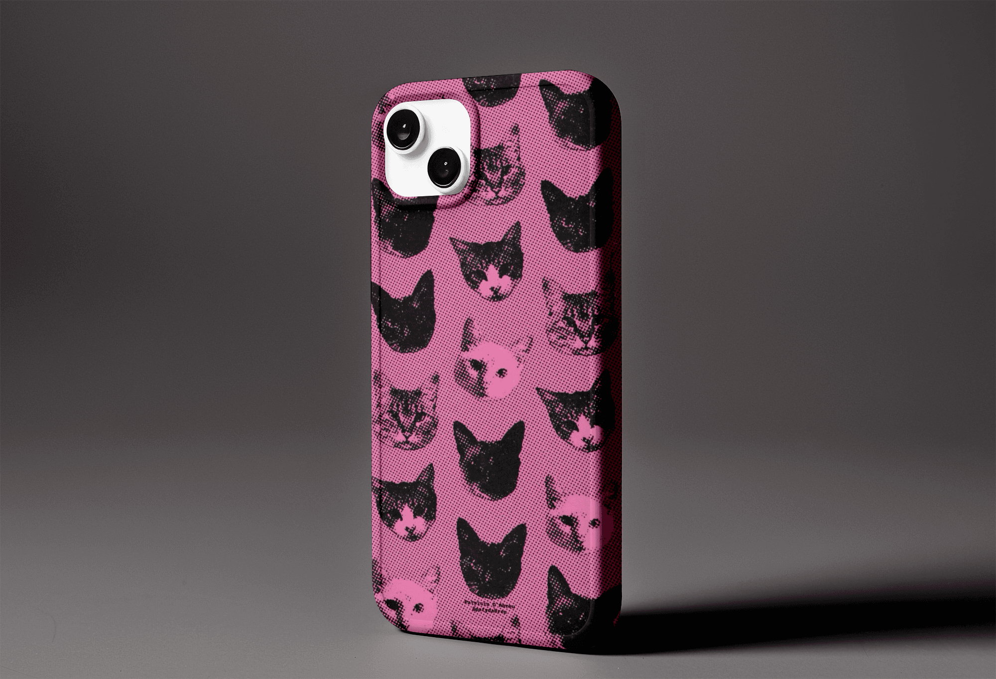 Purrfectly Pink Cat Case