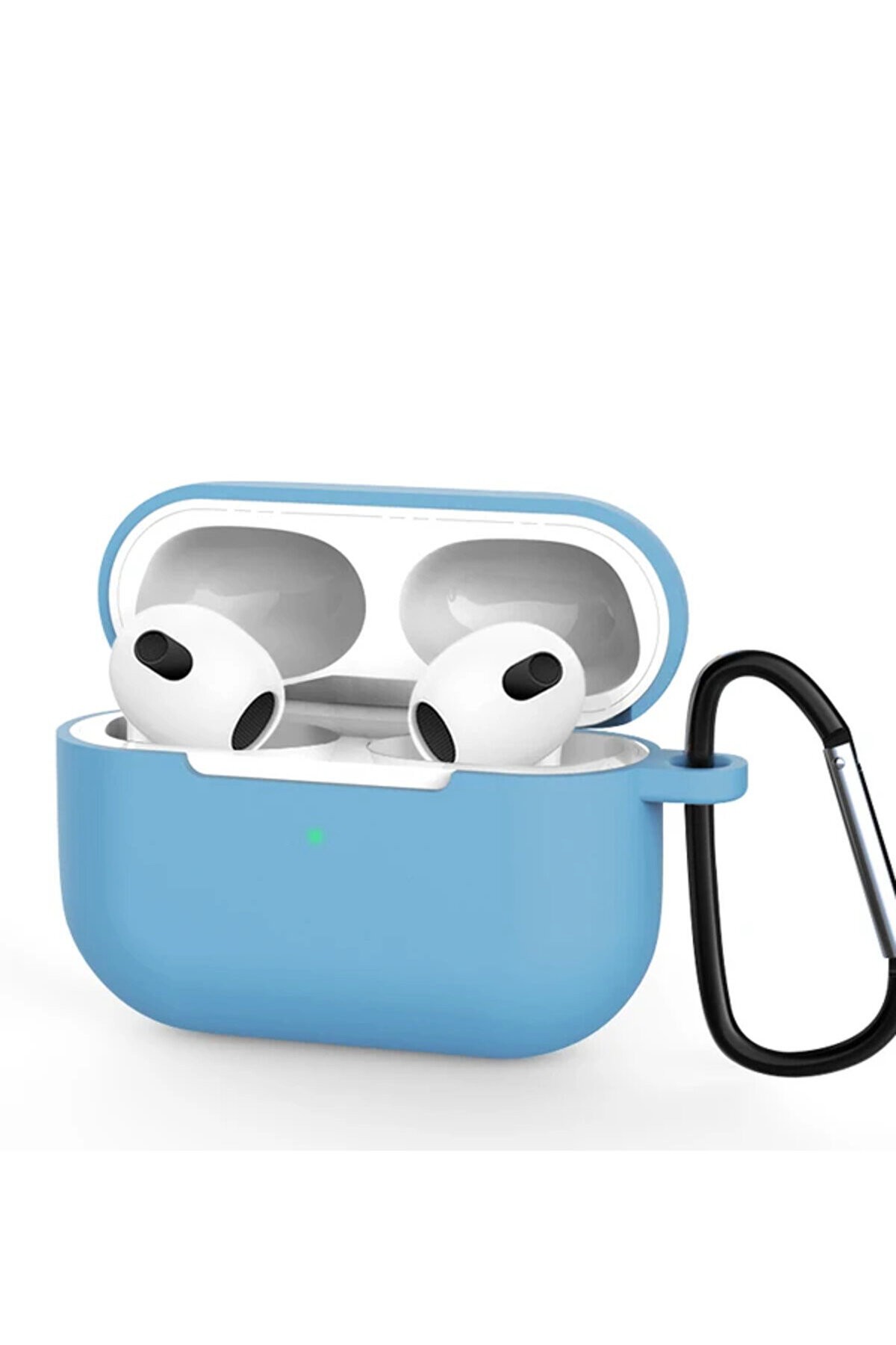 Airpods 3. Nesil ile Uyumlu Kancalı Premium Class Kılıf - Gökyüzü