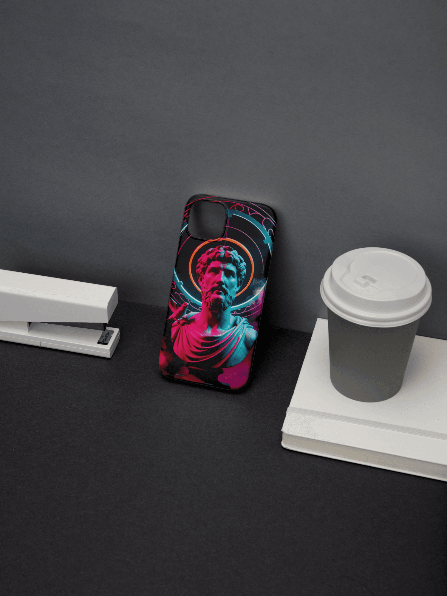 Neon Marcus Aurelius Case