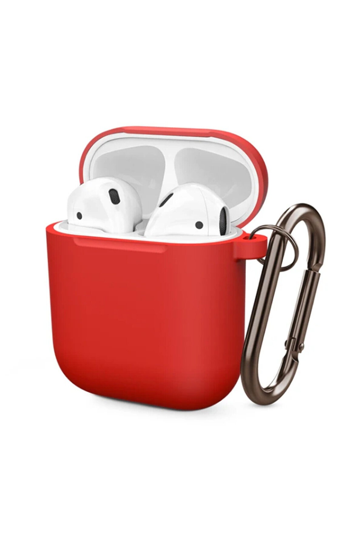 Airpods 1. ve 2. Nesil ile Uyumlu Premium Class Kılıf - Product Red