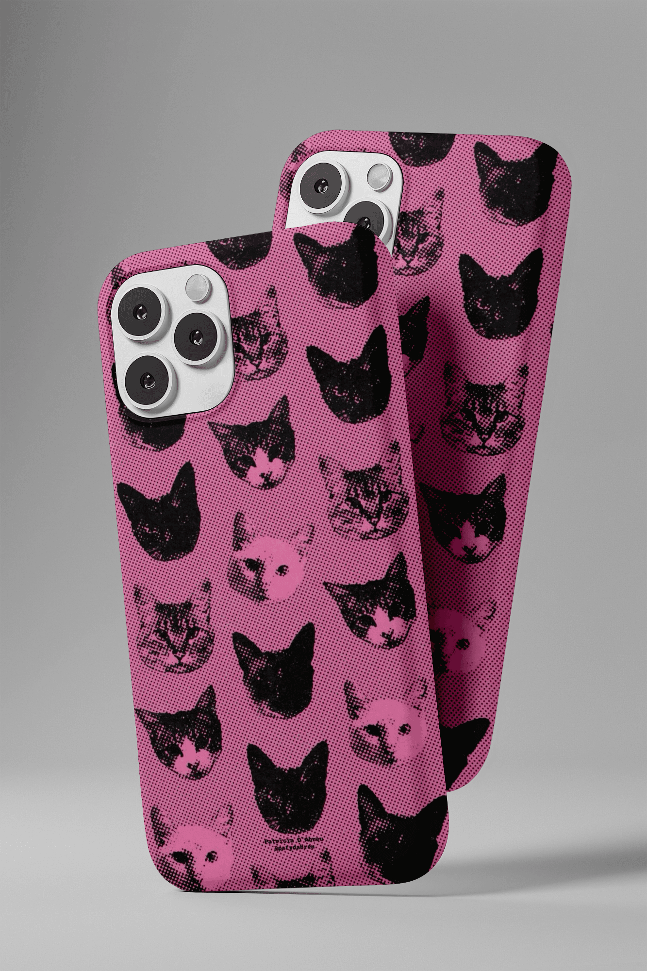 Purrfectly Pink Cat Case