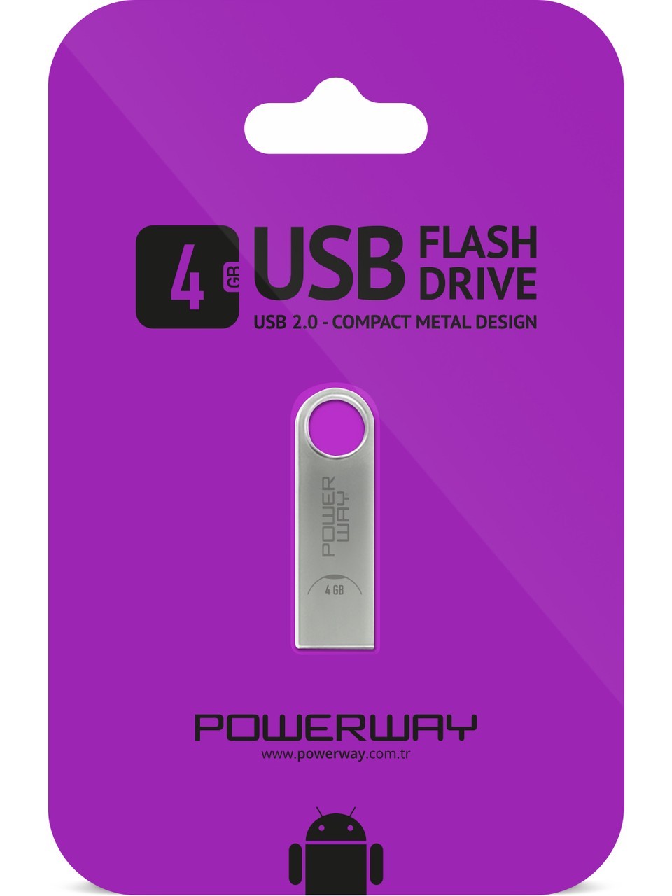  4 GB METAL USB FLASH BELLEK 