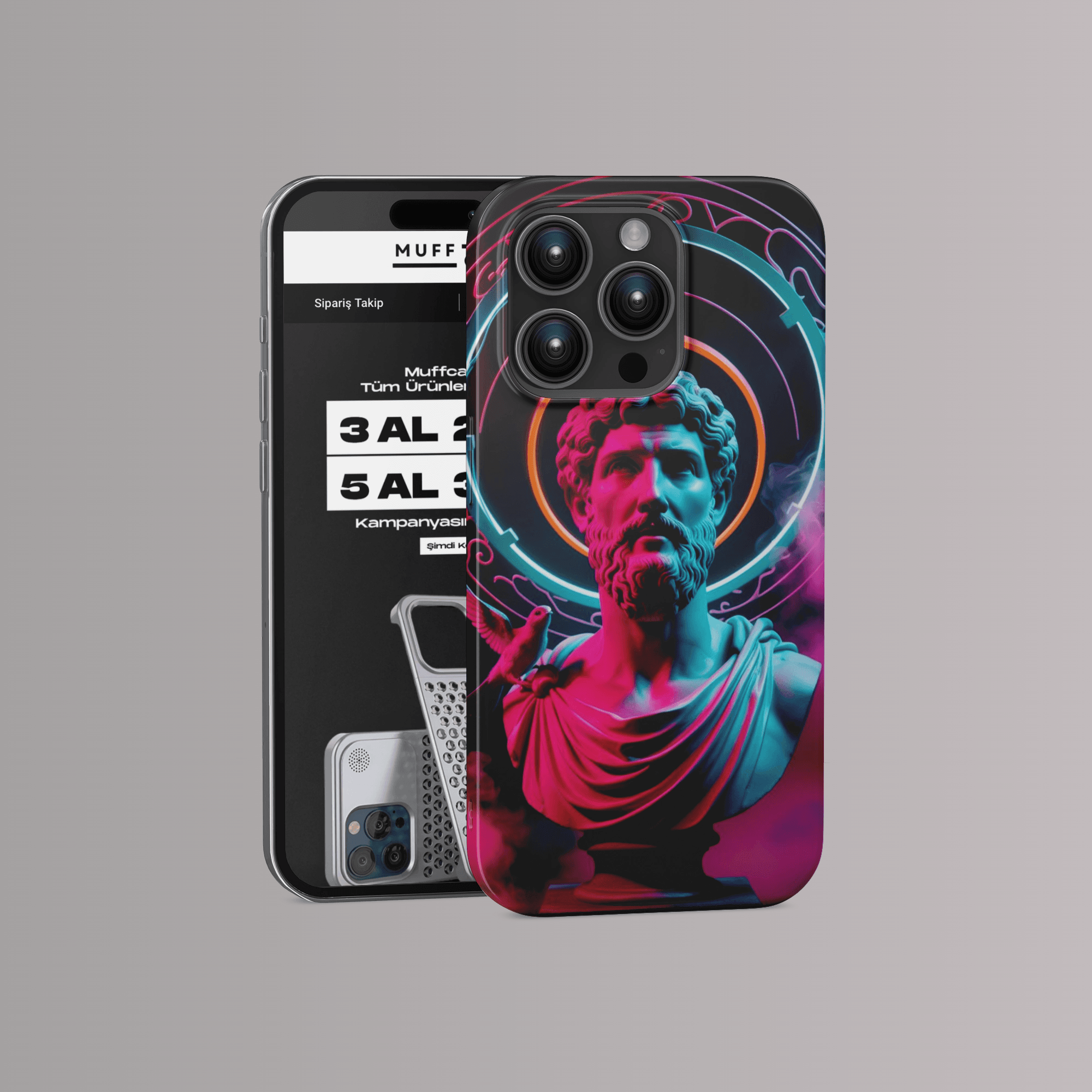 Neon Marcus Aurelius Case