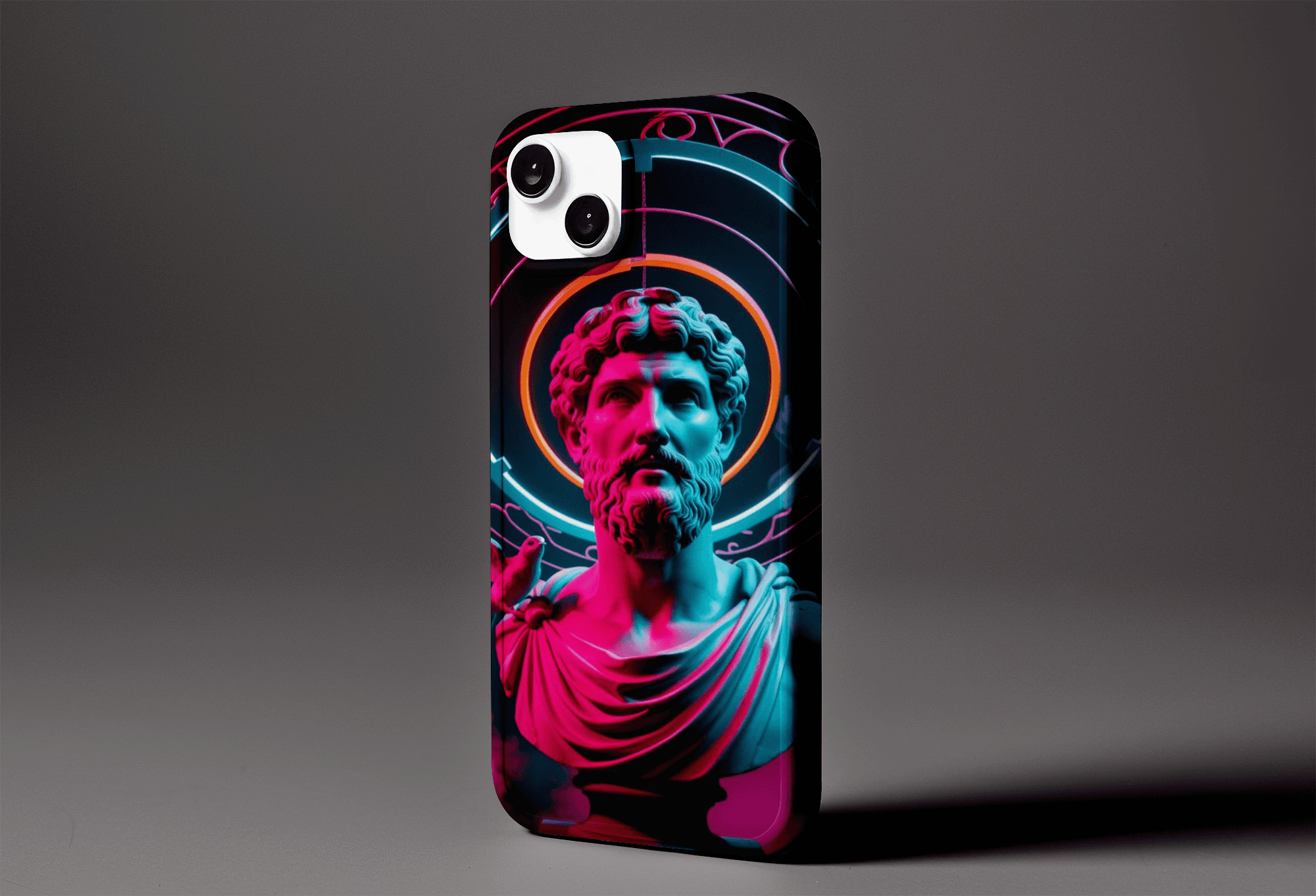 Neon Marcus Aurelius Case