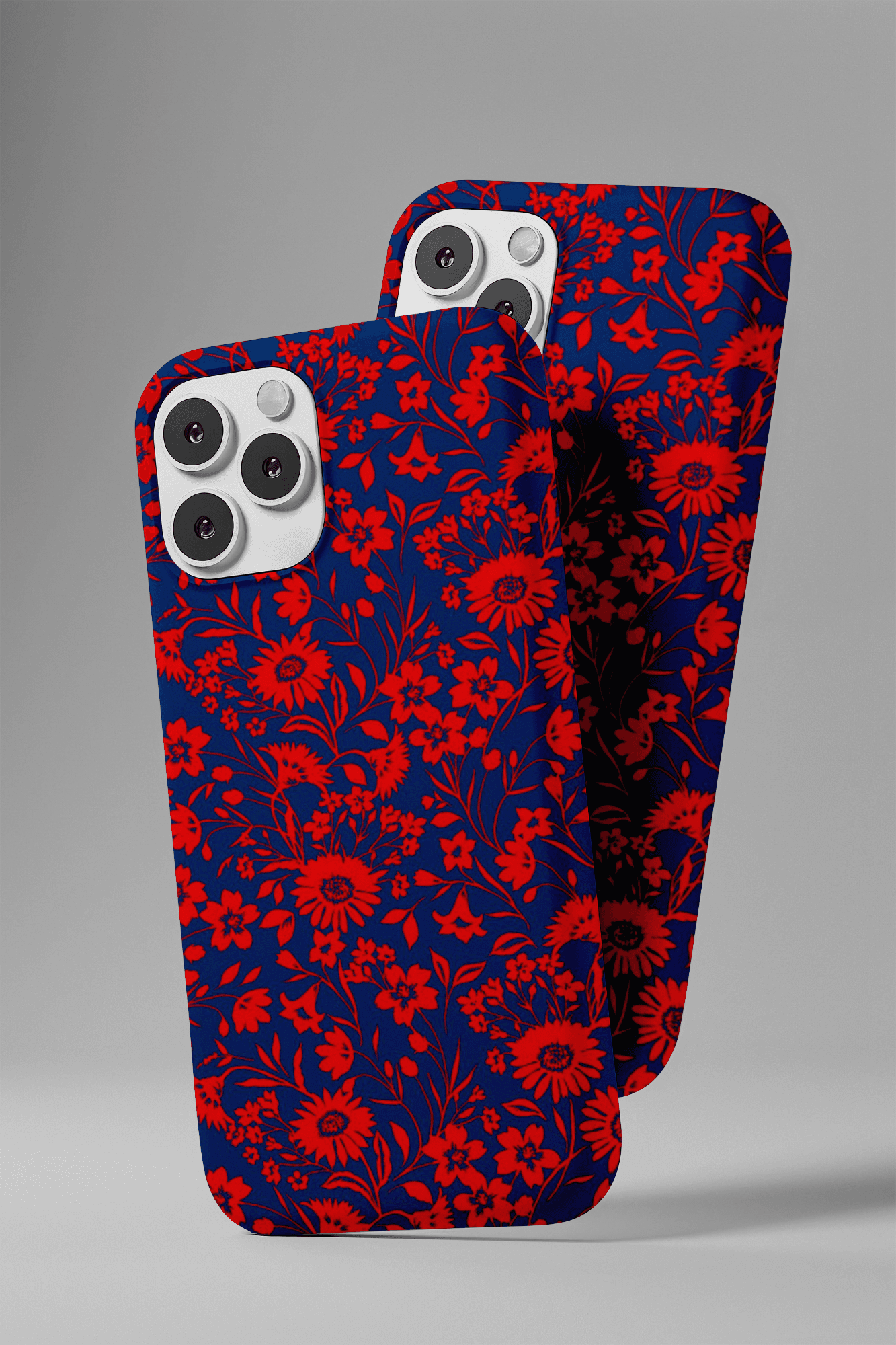 Scarlet Bloom Phone Case