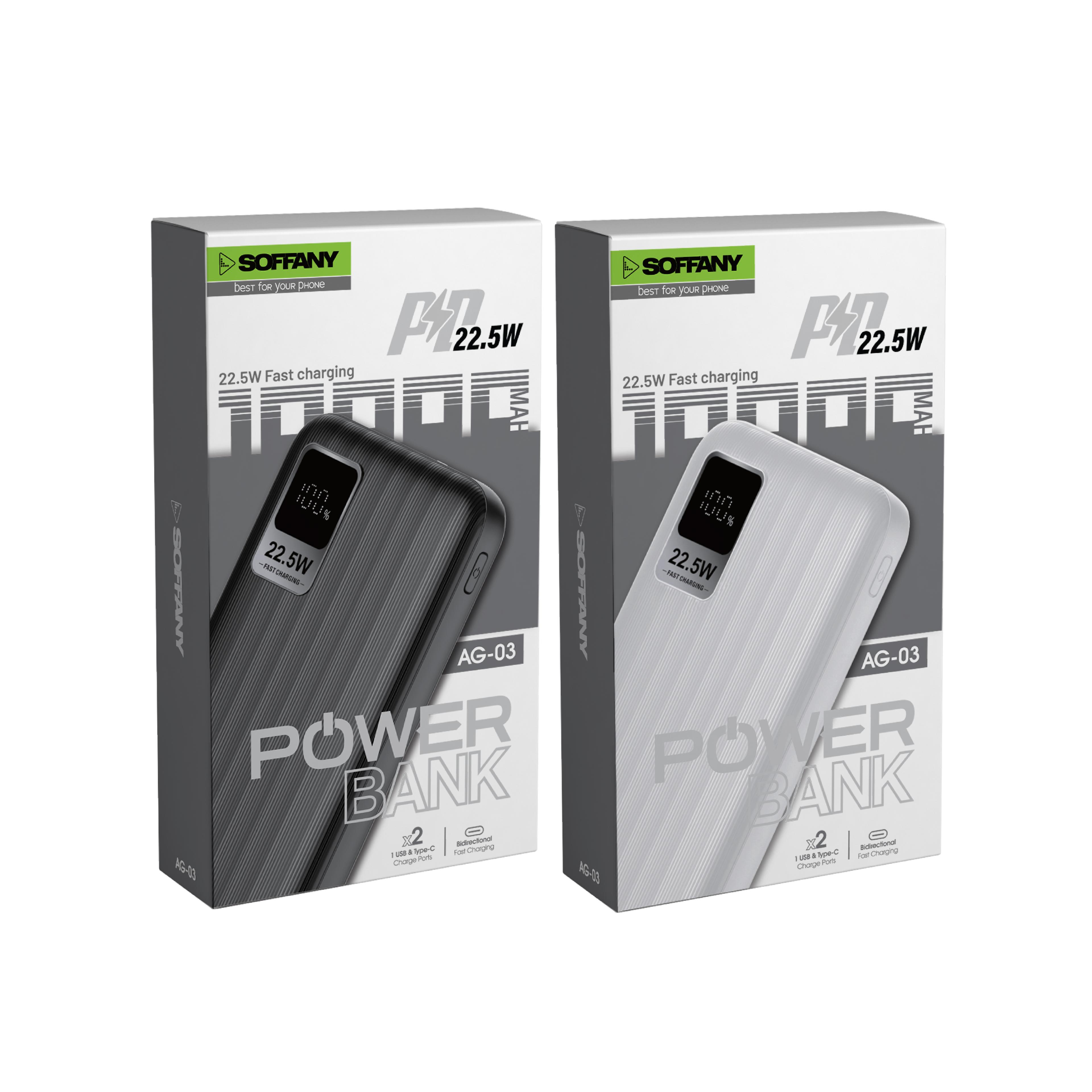 Powerbank 10.000 mAh 22.5W