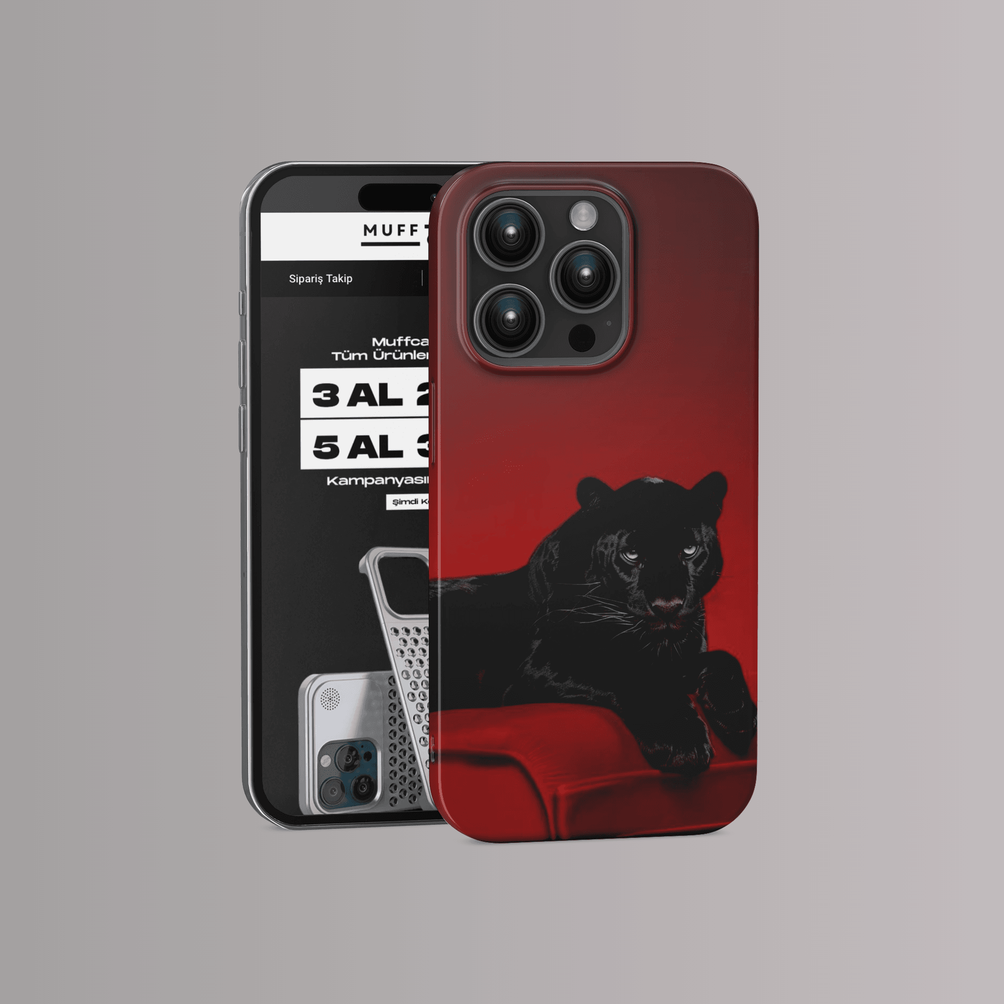 Black Panther Red Lounge Case