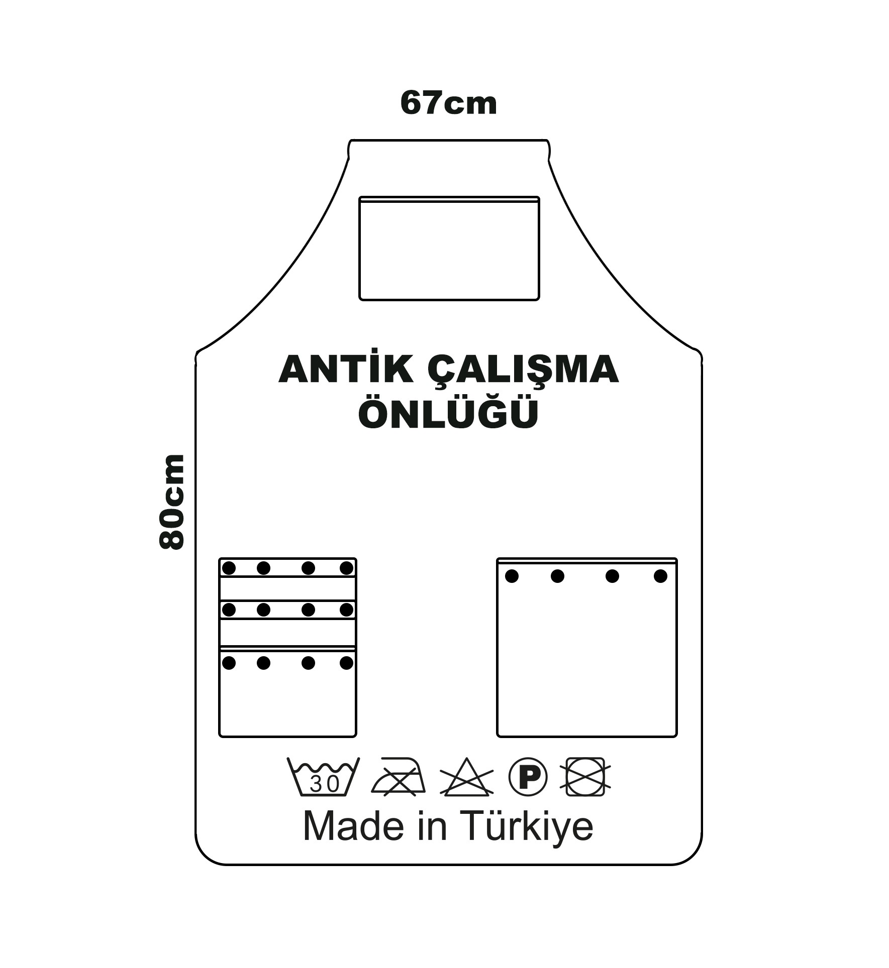 Antik Çalışma Önlüğü
