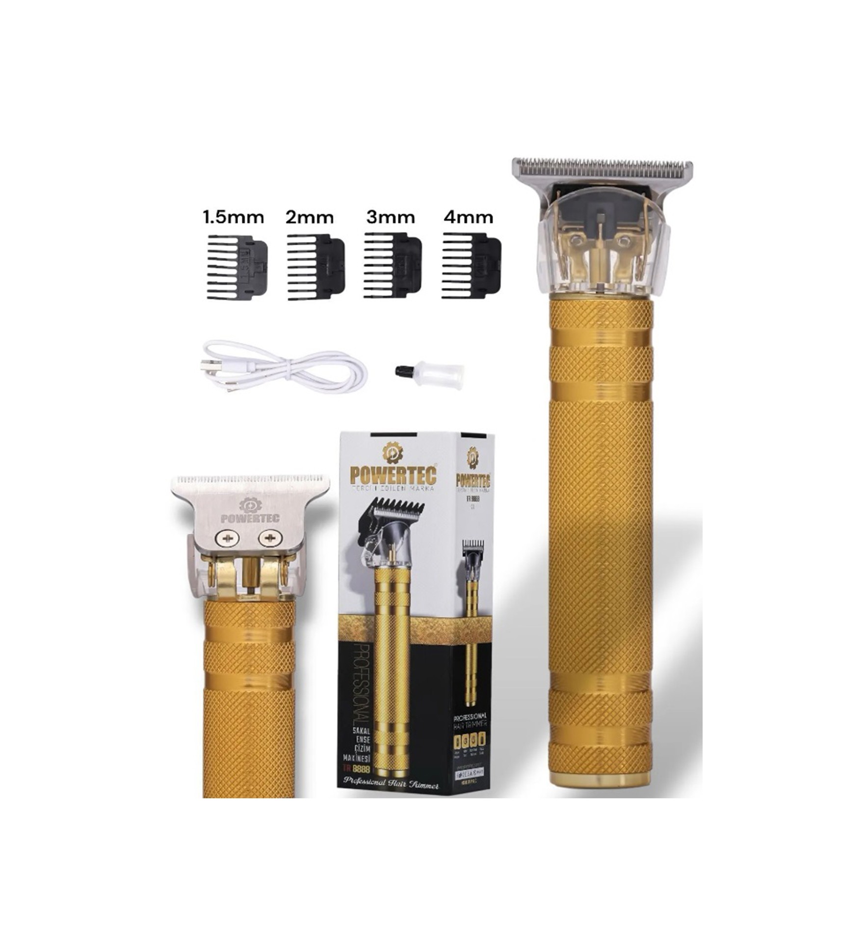 TR-8888 Ense Çizim & Sakal Tıraş Makinesi