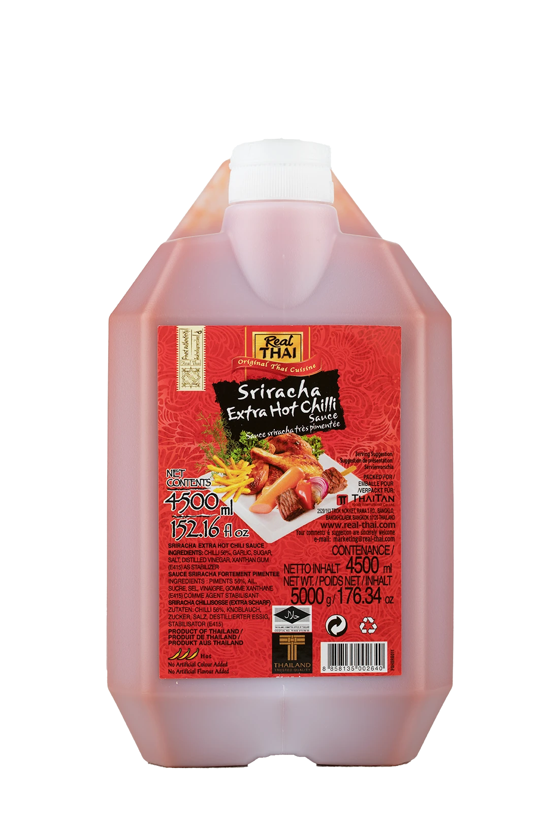 SRIRACHA ACI BIBER SOS 4500 ML