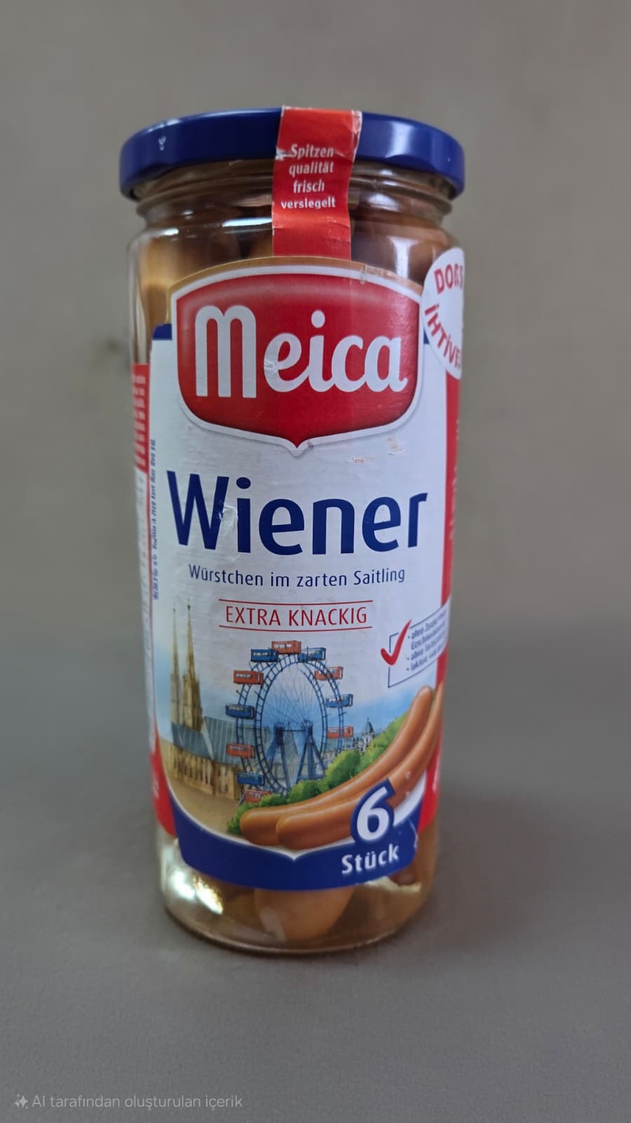 MEICA- WIENER WURSTCHEN KONSERVE SOSIS 250 GR