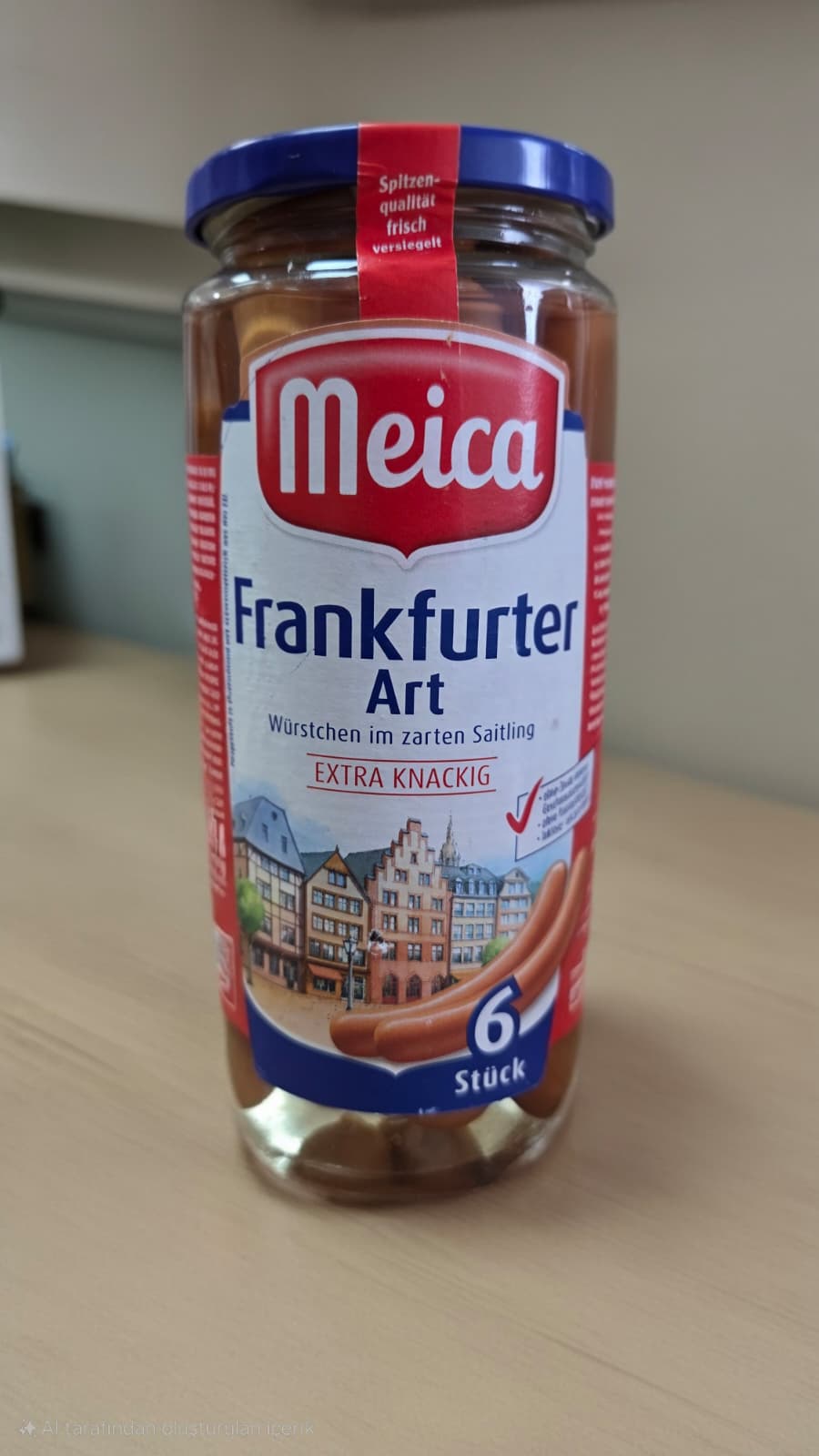 MEICA- WURSTCHEN FRANKFURTER KONSERVE SOSIS 250 GR