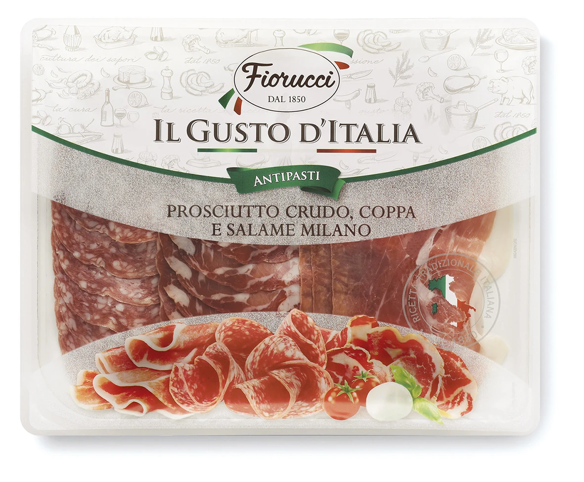 ANTIPASTI PPROSCIUTTO CRUDO,COPPA VE MİLANO 120 GR