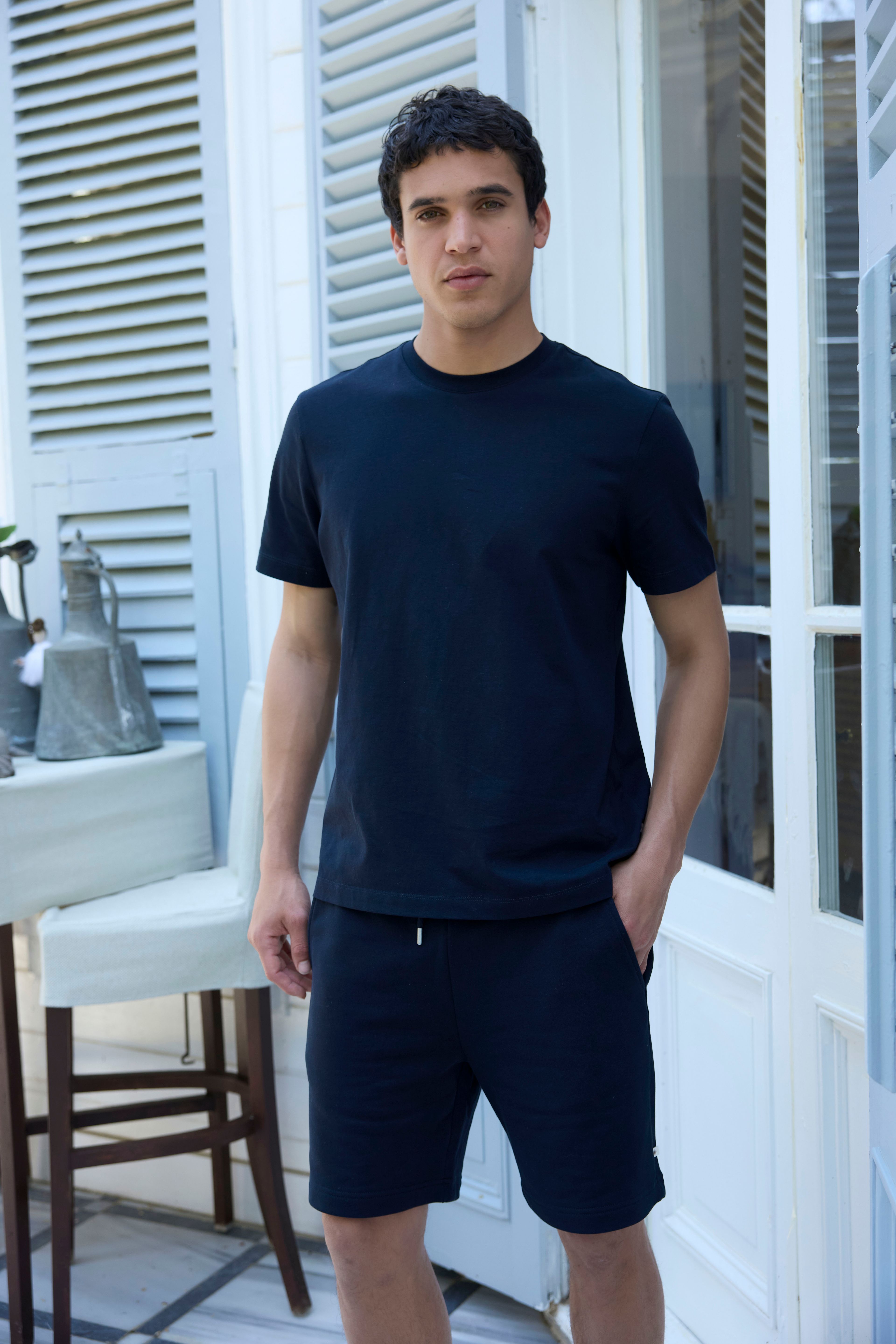 SAM T-SHIRT - NAVY BLUE