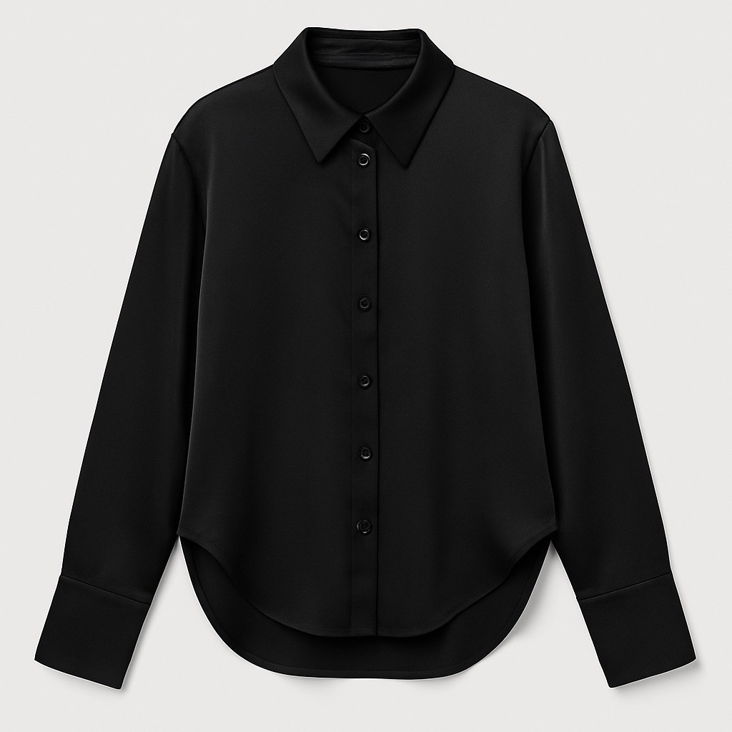 ANNA SHIRT - BLACK