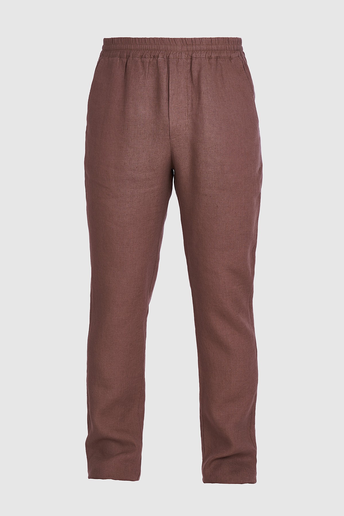 LUSSO TROUSERS - Taupe