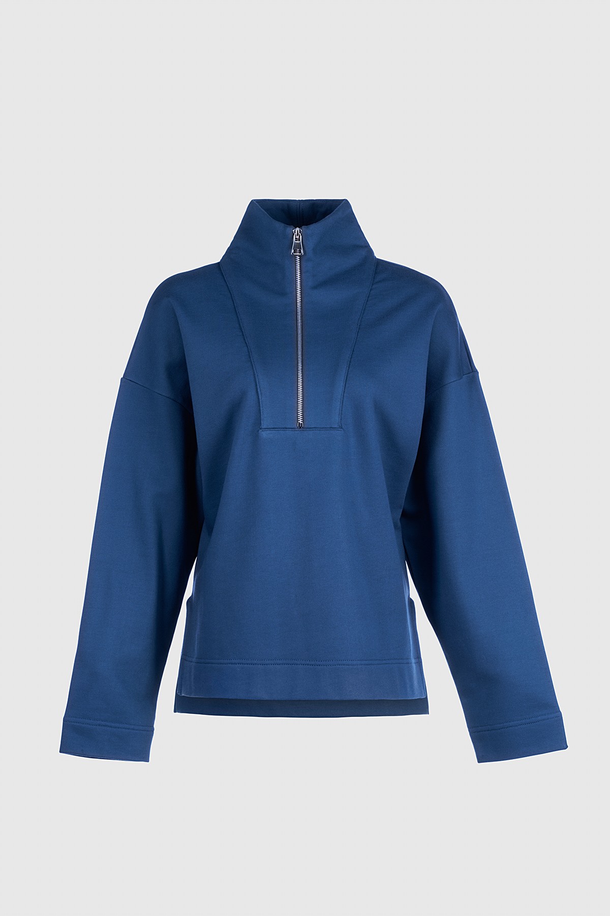 WENDY ZIP SWEAT - ENSIGN BLUE