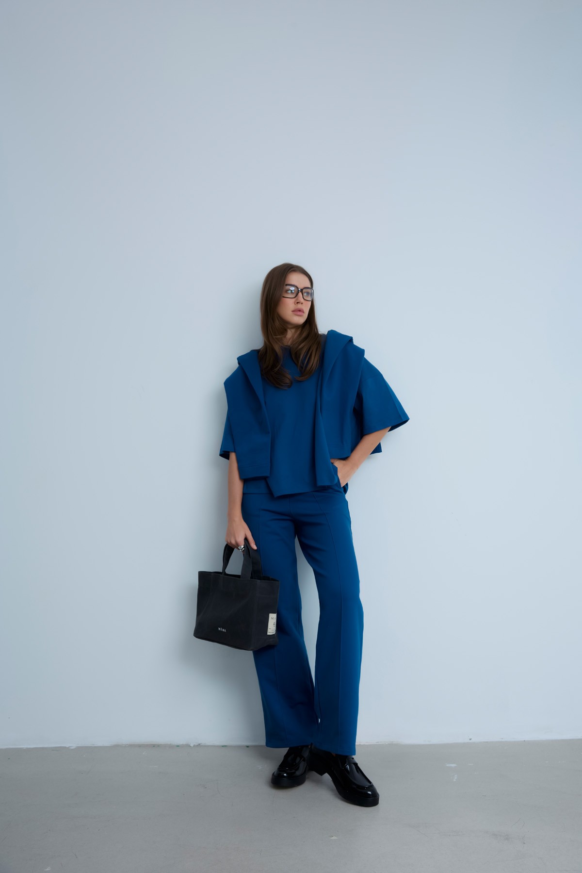 NORA TROUSERS - ENSIGN BLUE