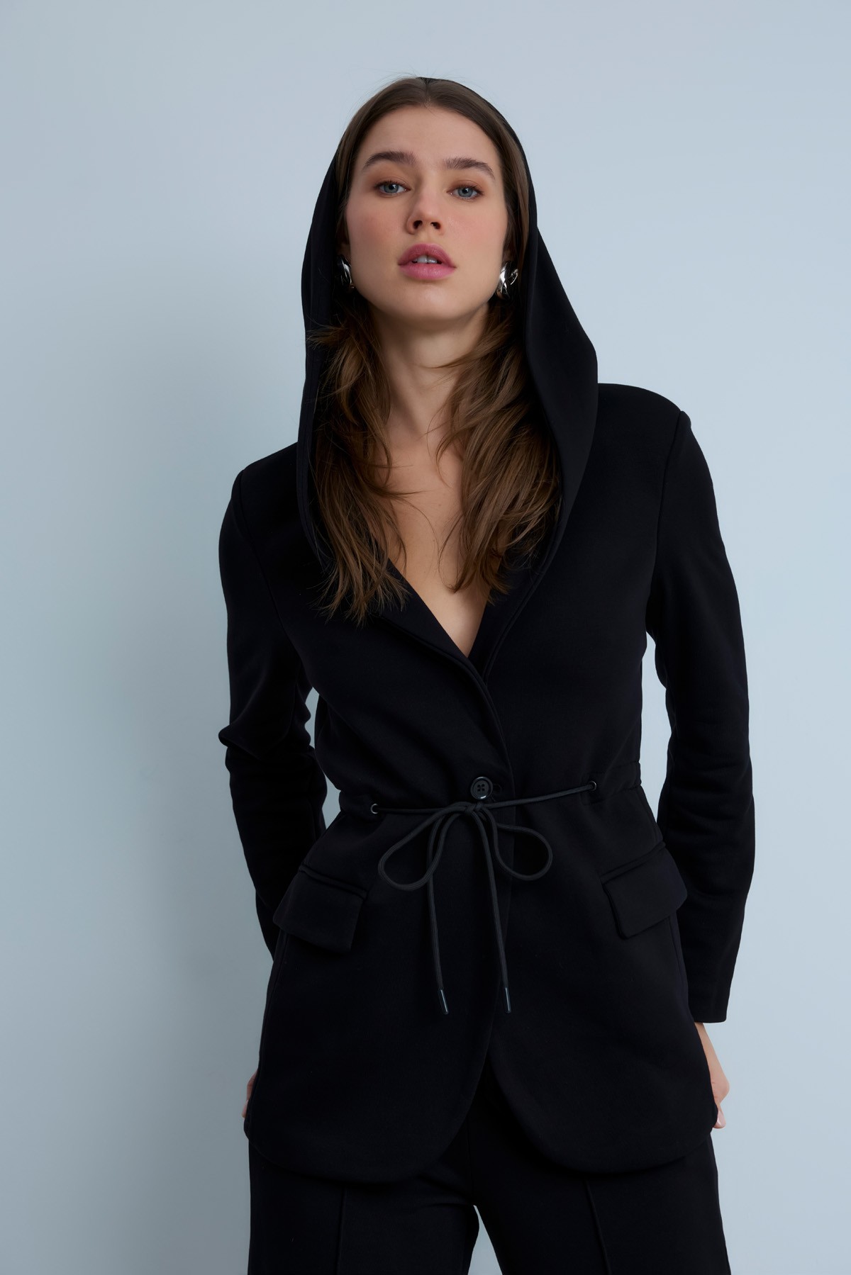 NORITA HOODED BLAZER