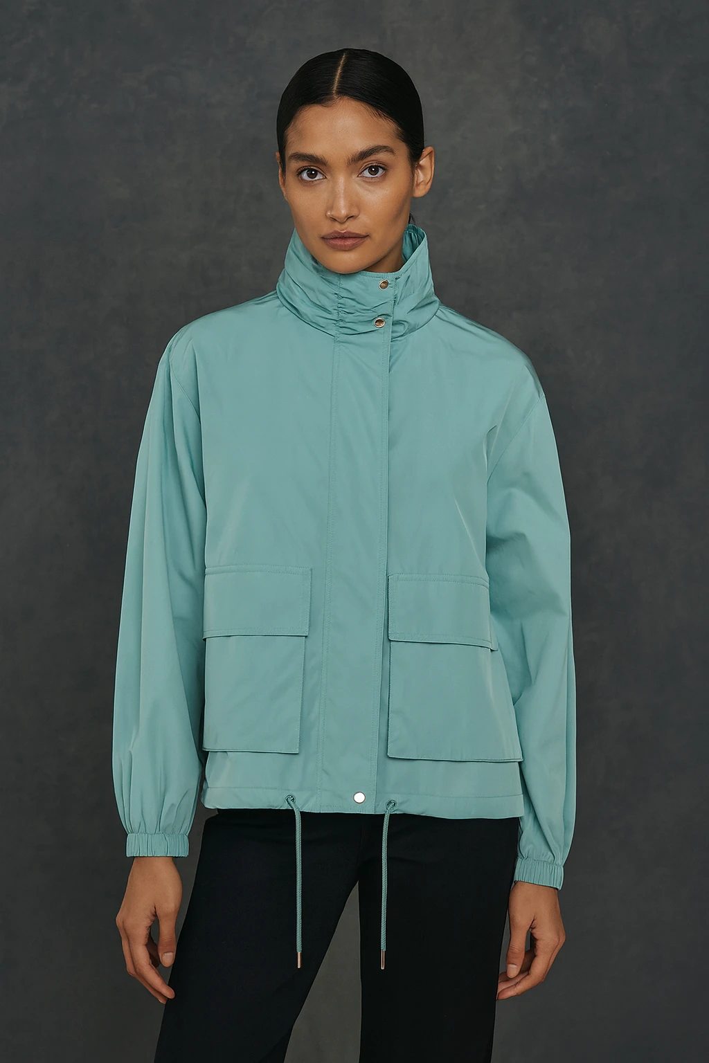 AQUA BREEZE RAINCOAT - TURKUAZ