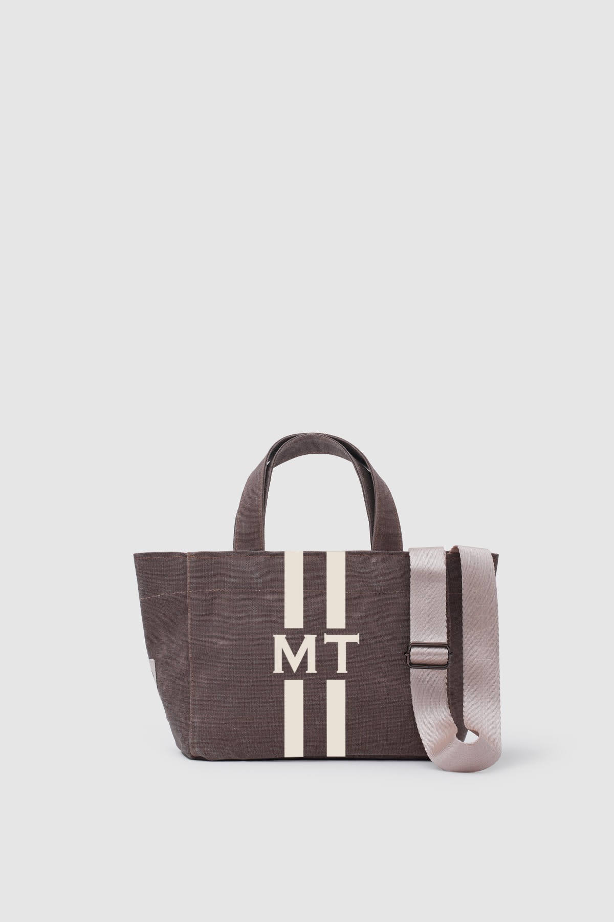 CANVAS BAG 002 MEDİUM - DOWNTOWN BROWN