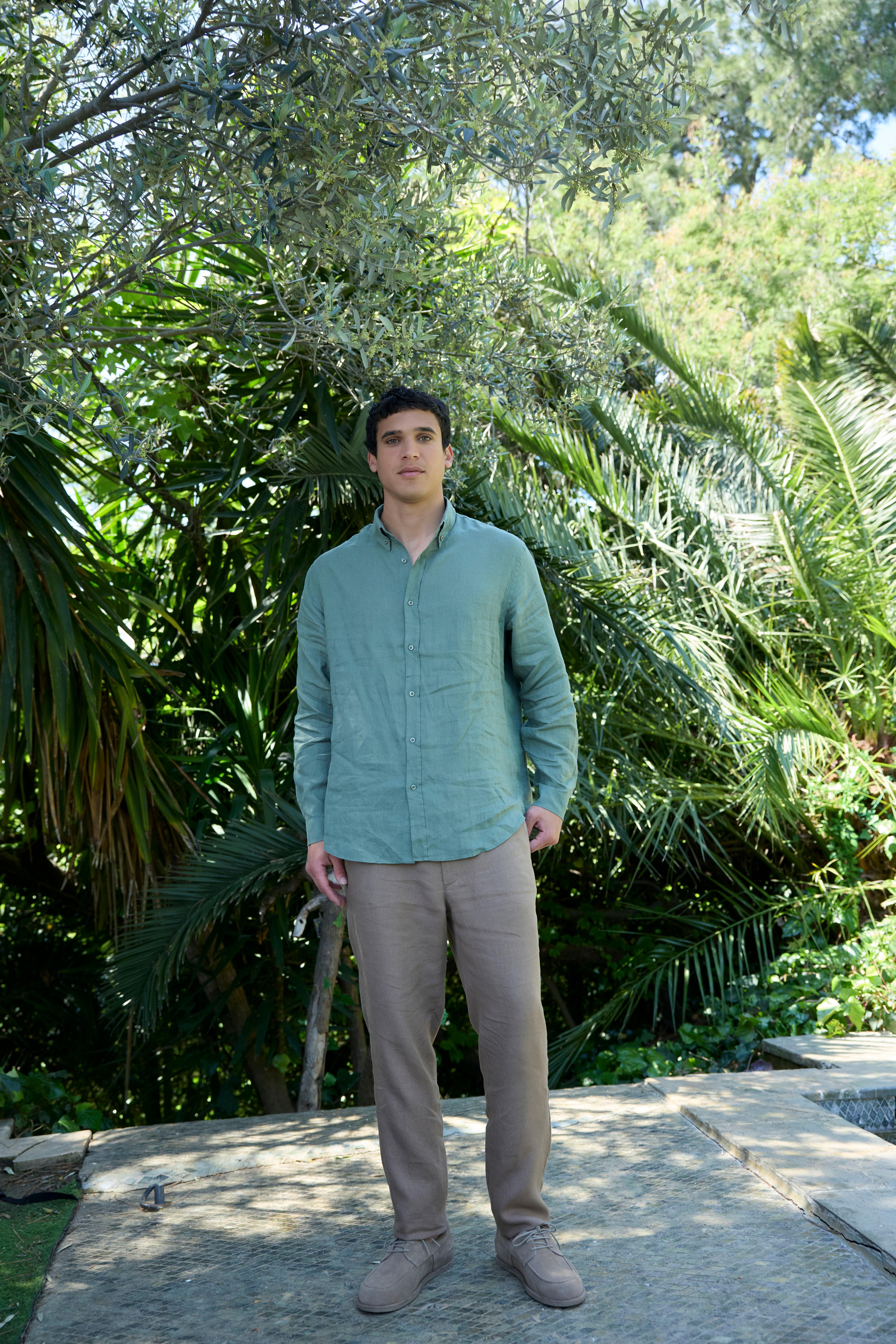 FIORE TROUSERS - Taupe