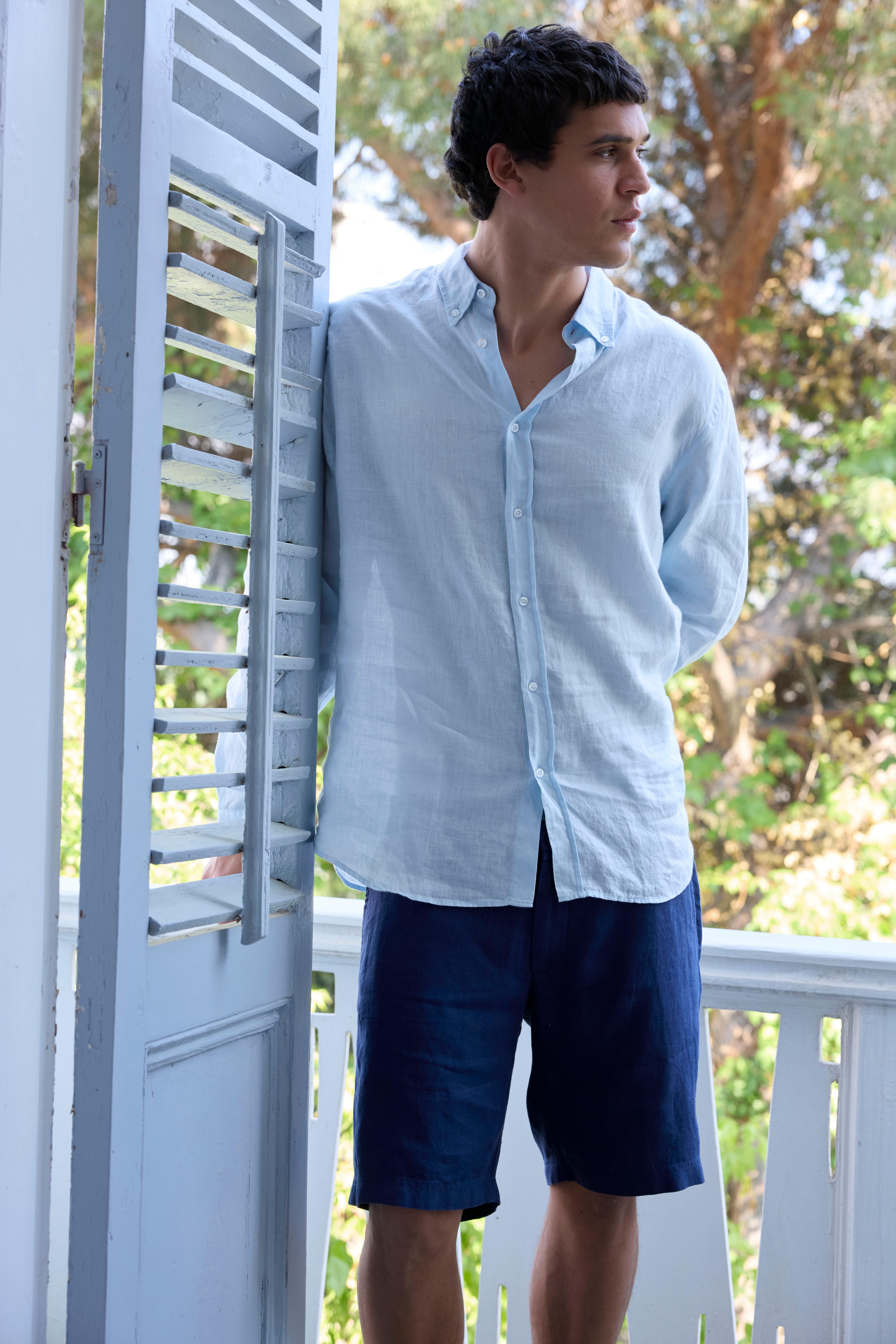 VIRA SHIRT - Light Blue