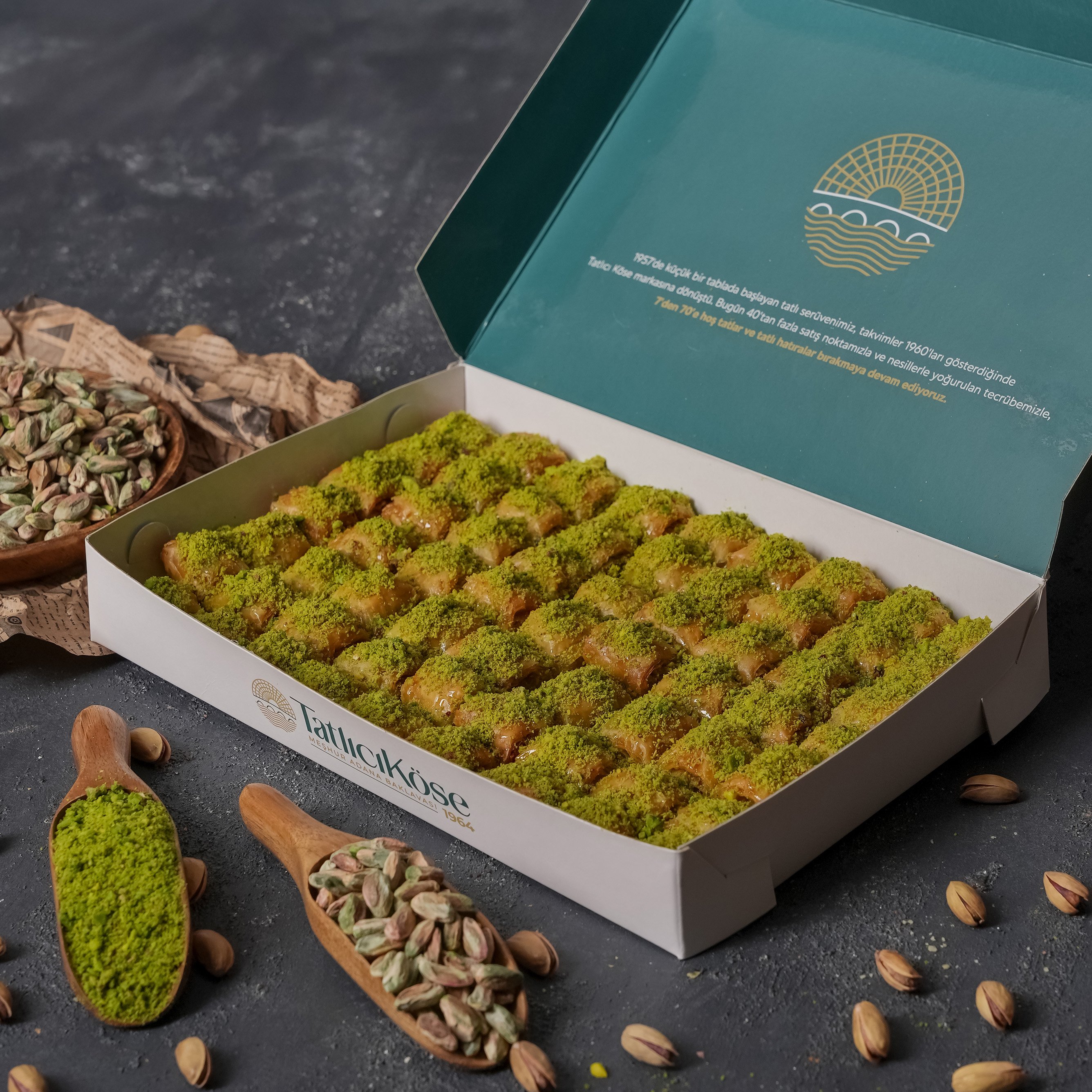 Adana Baklavası Fıstıklı