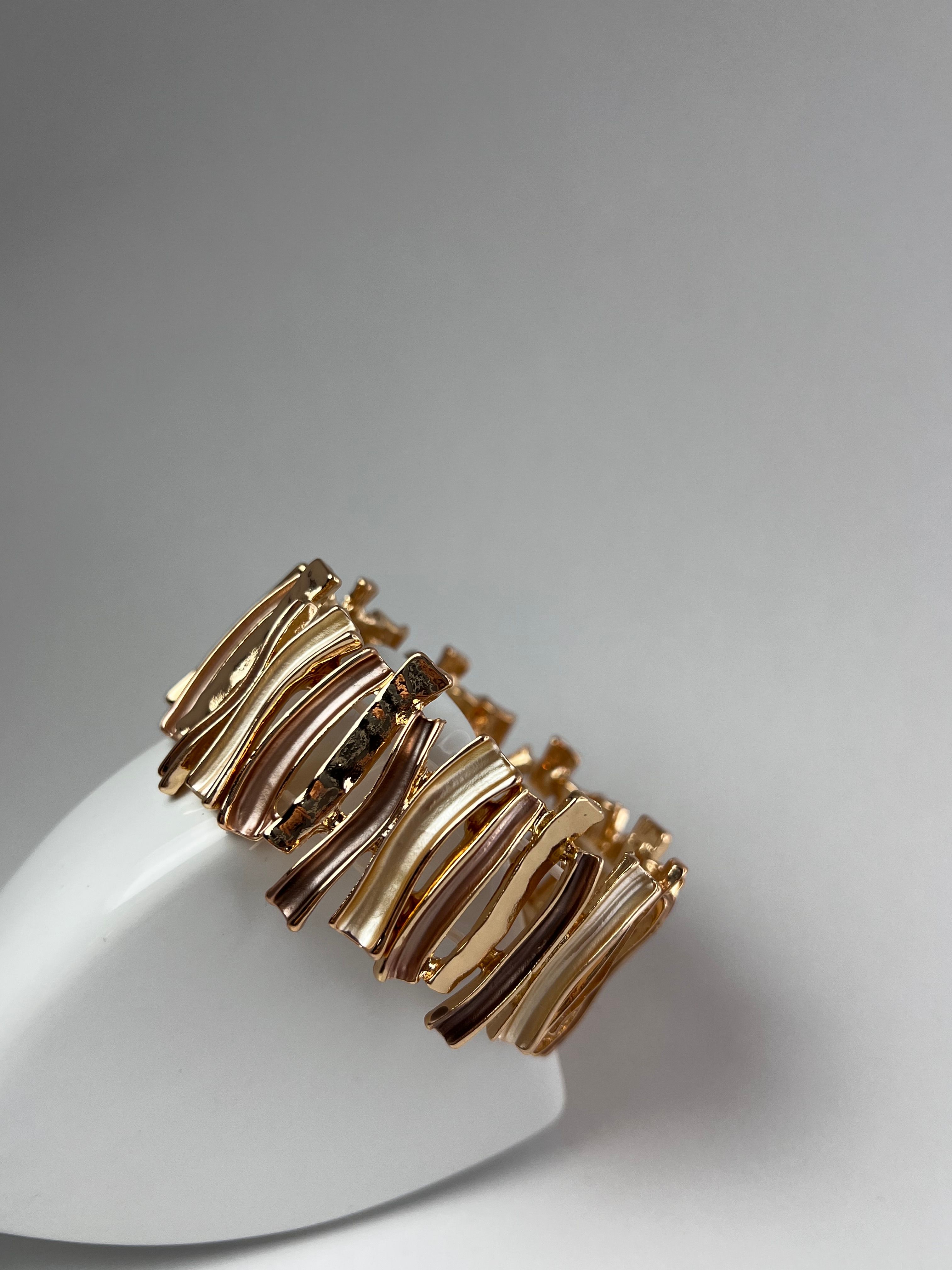 Ayarlanabilir Asimetrik Rose Gold Bileklik BR0022