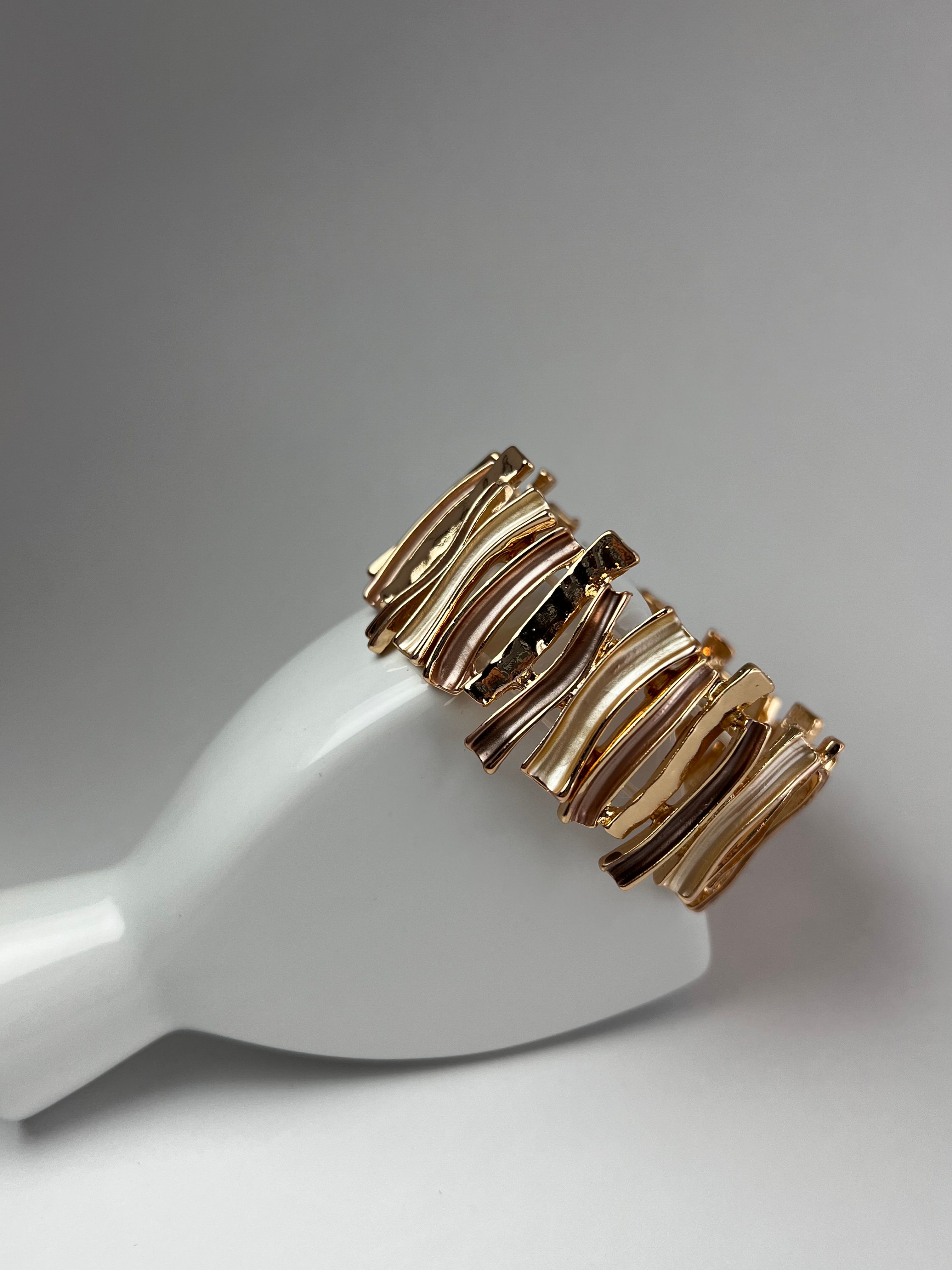 Ayarlanabilir Asimetrik Rose Gold Bileklik BR0022