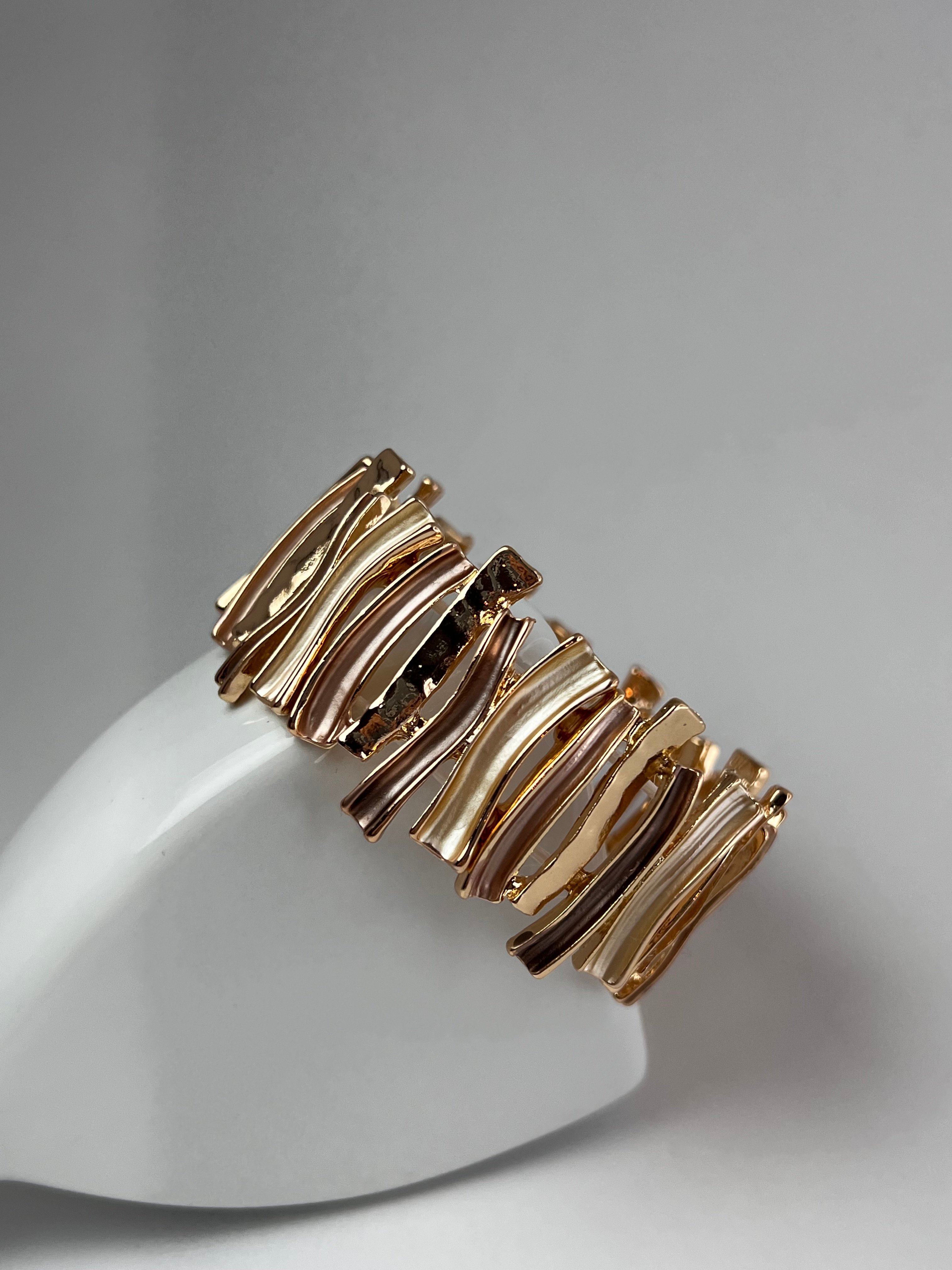 Ayarlanabilir Asimetrik Rose Gold Bileklik BR0022
