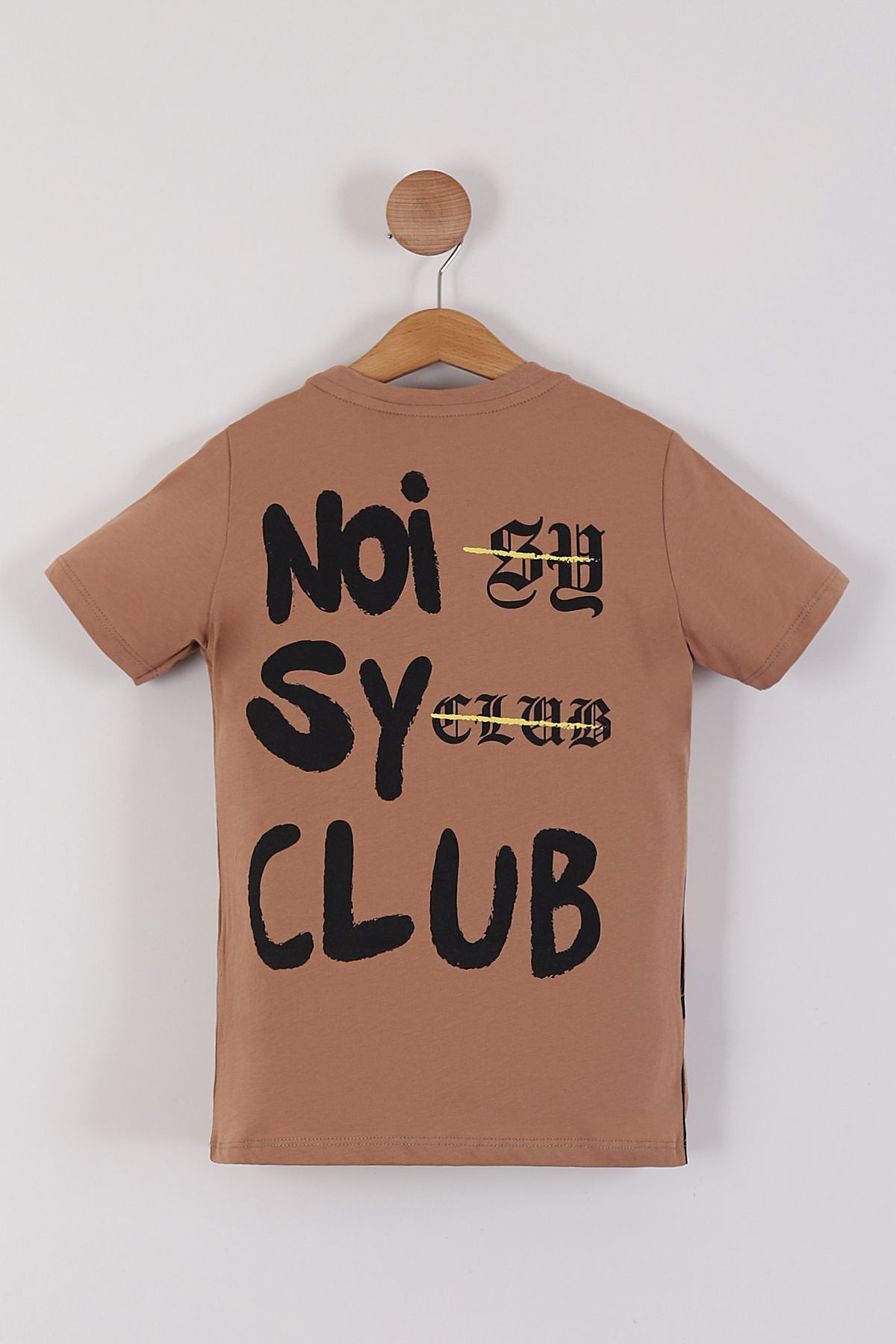 Erkek Çocuk Noi Sy Clup Arkası Baskılı Tişört Şort 2'li Takım