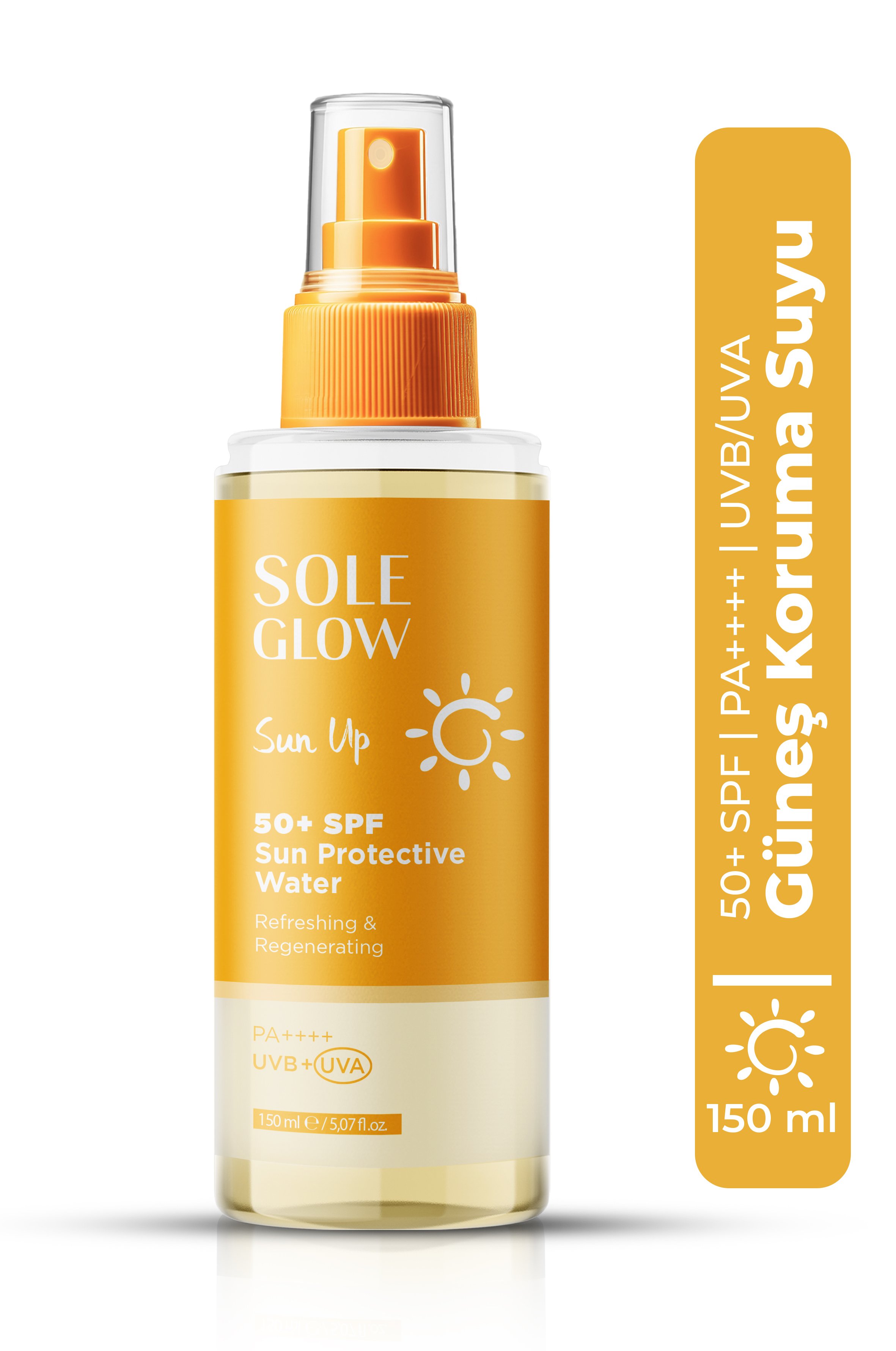Two Phase Sun Spray SPF50 150ml | İki Fazlı Güneş Koruyucu Su | Canlandırıcı & Yenileyici
