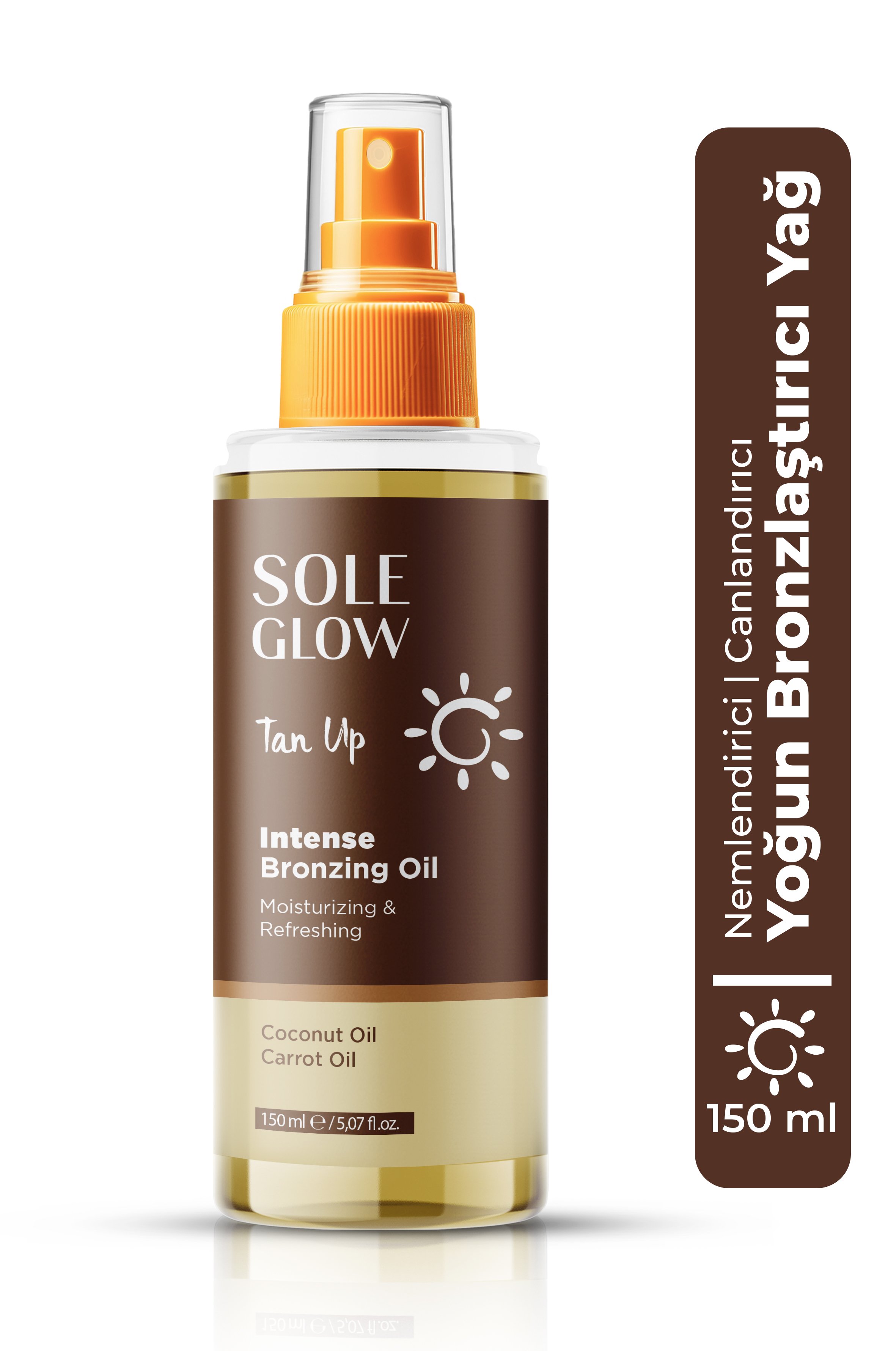 Intense Bronzing Oil 150ml | Yoğun Bronzlaştırıcı Yağ | Nemlendirici & Canlandırıcı