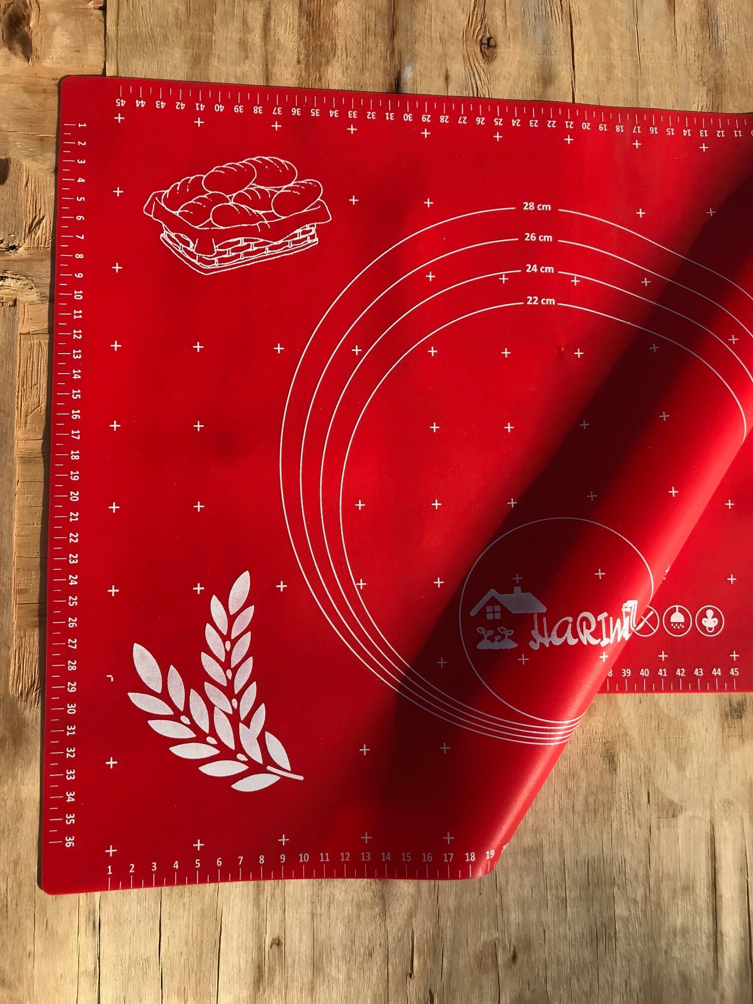 Silikon Hamur Açma Matı