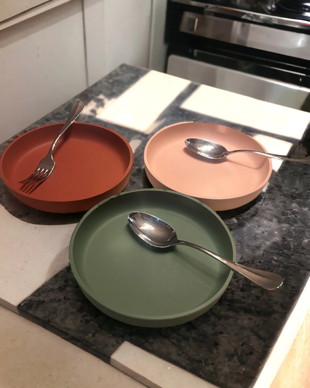 Silikon Yuvarlak Tabak - 400 mL