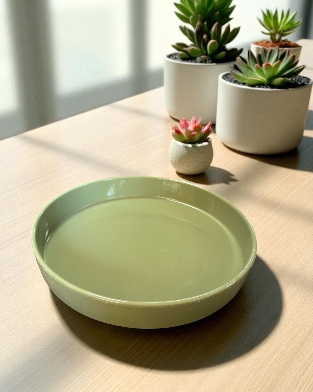 Harım %100 Medikal Silikon Tabak | 20 cm | Kaydırmaz, Hijyenik, Doğa Dostu - Adaçayı