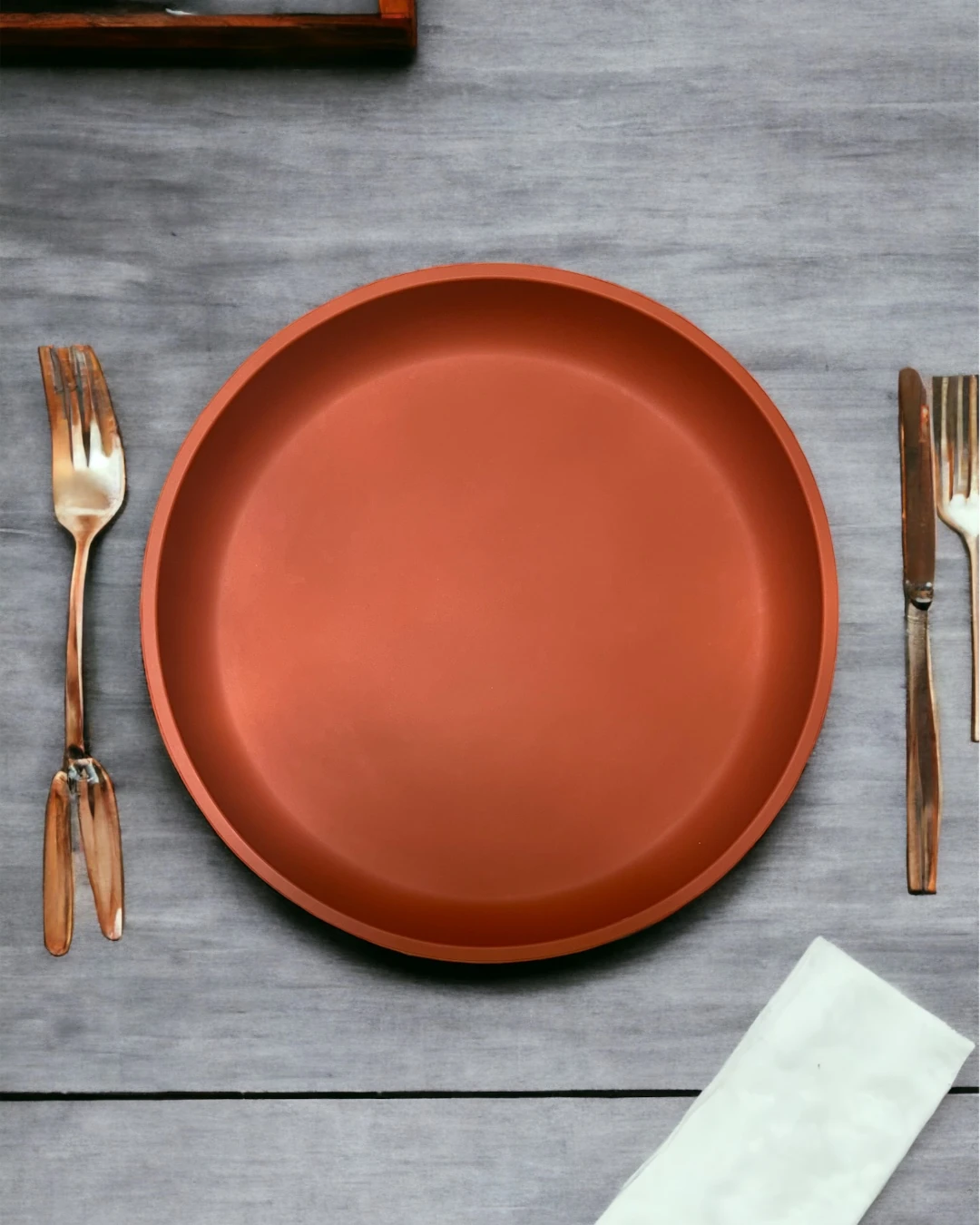 Silikon Yuvarlak Tabak - 400 mL