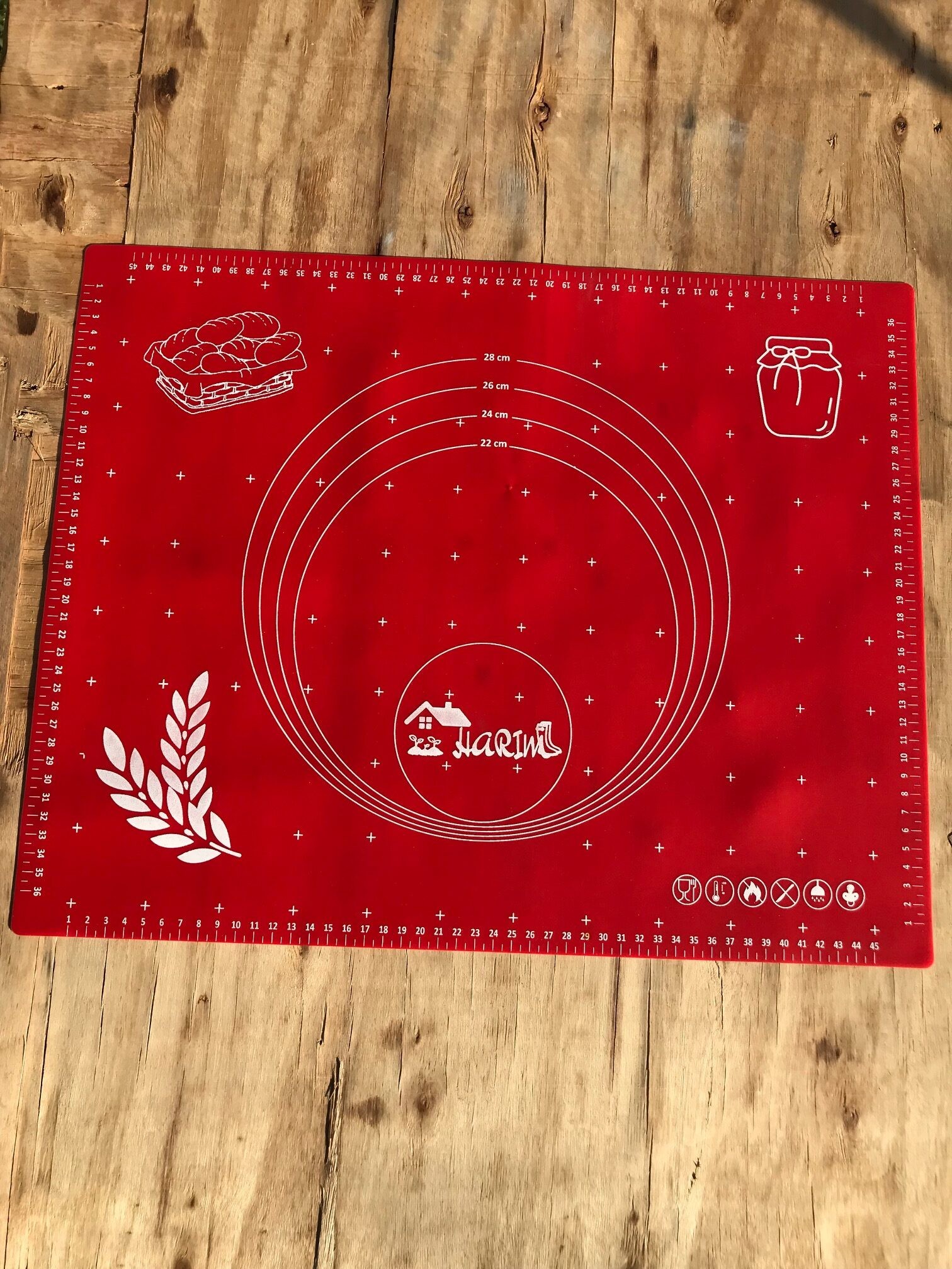 Silikon Hamur Açma Matı