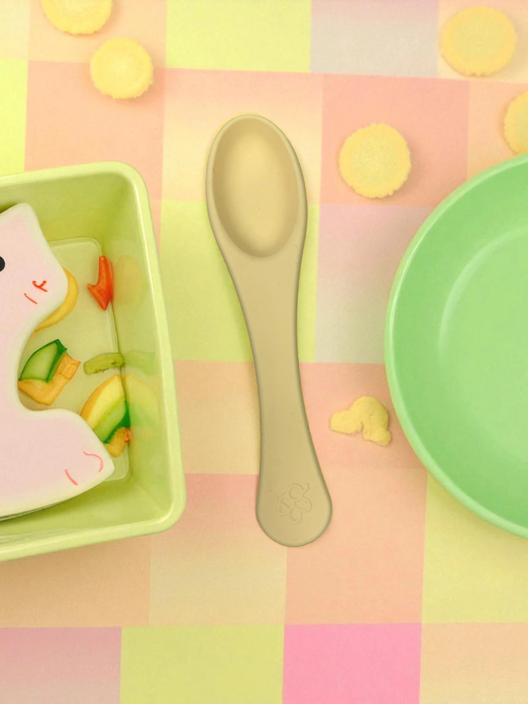 Bubee Medikal Silikon Mama Kaşığı – İlk Ek Gıda Dönemi İçin