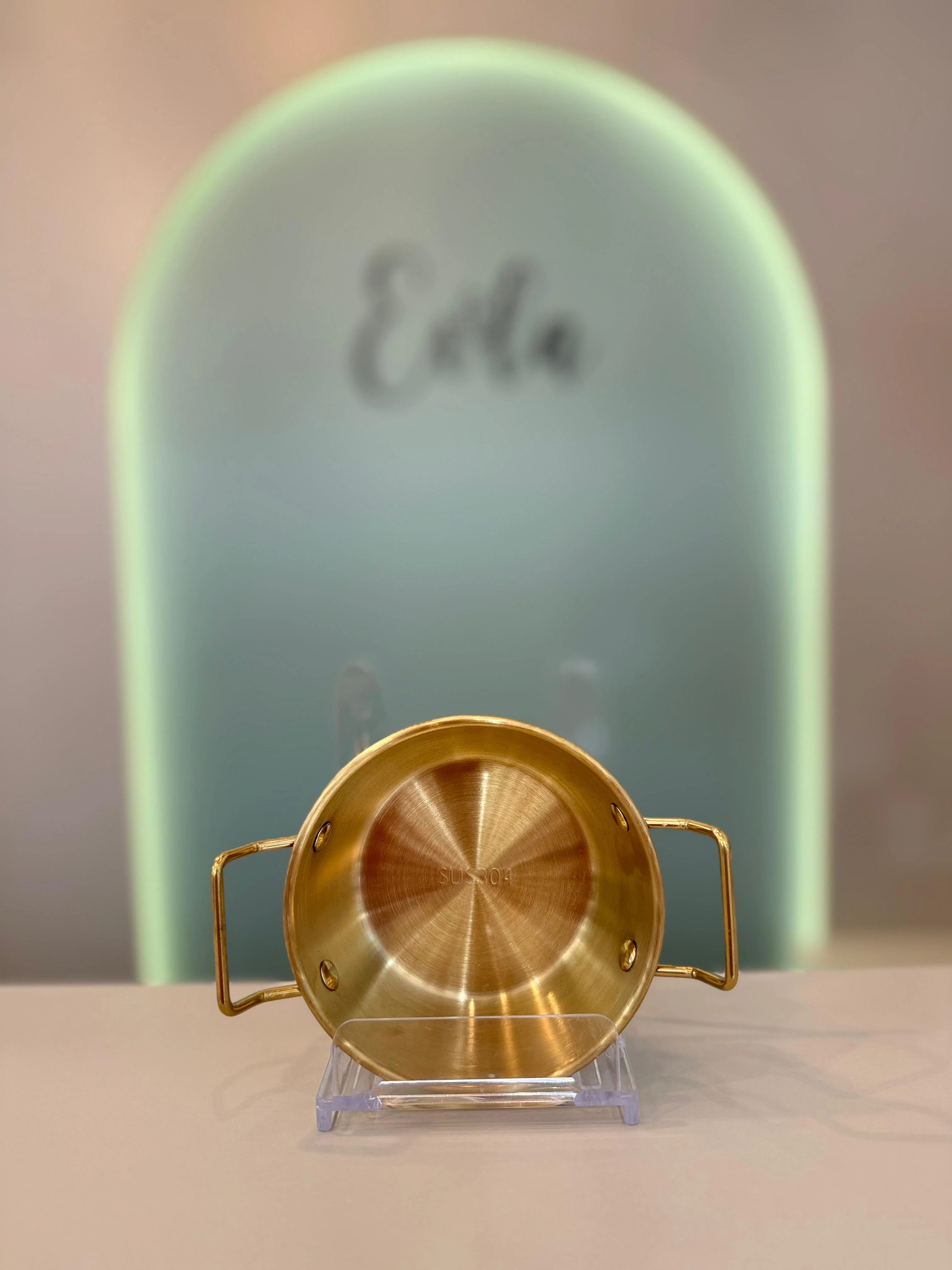 PASLANMAZ ÇELİK SUNUM KASESİ