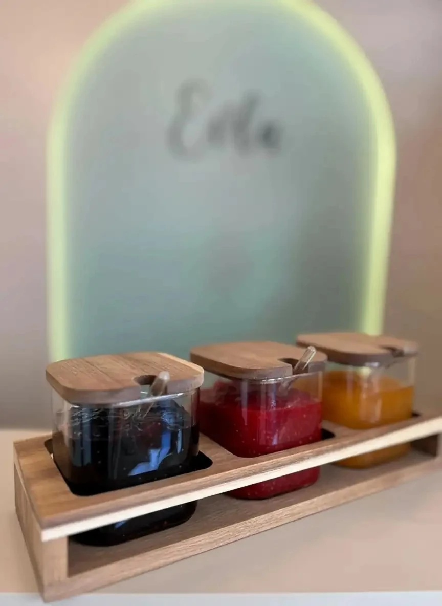 AKASYA 3LÜ CAM BAHARATLIK REÇELLİK