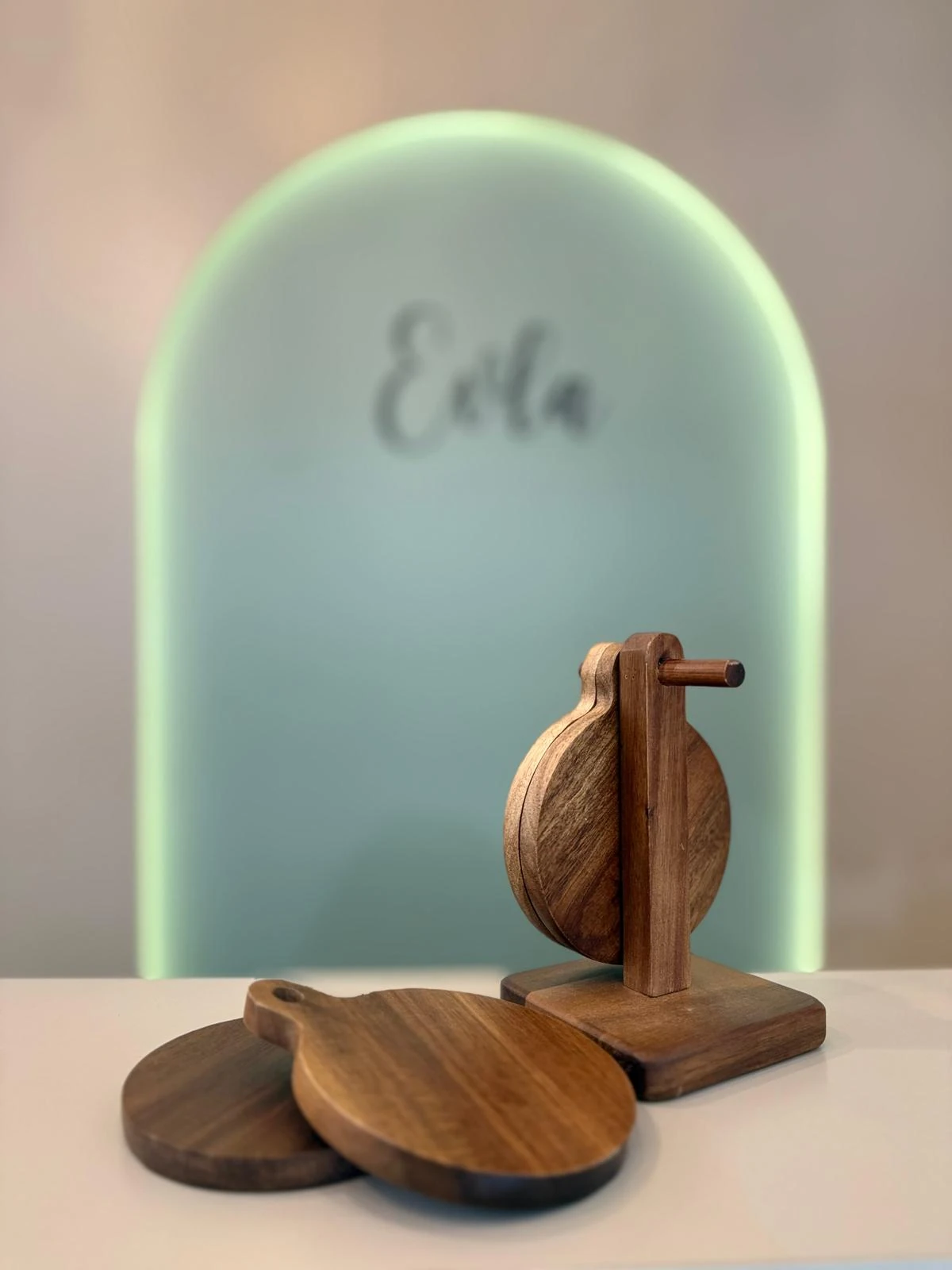 AKASYA BARDAK ALTLIĞI SETİ