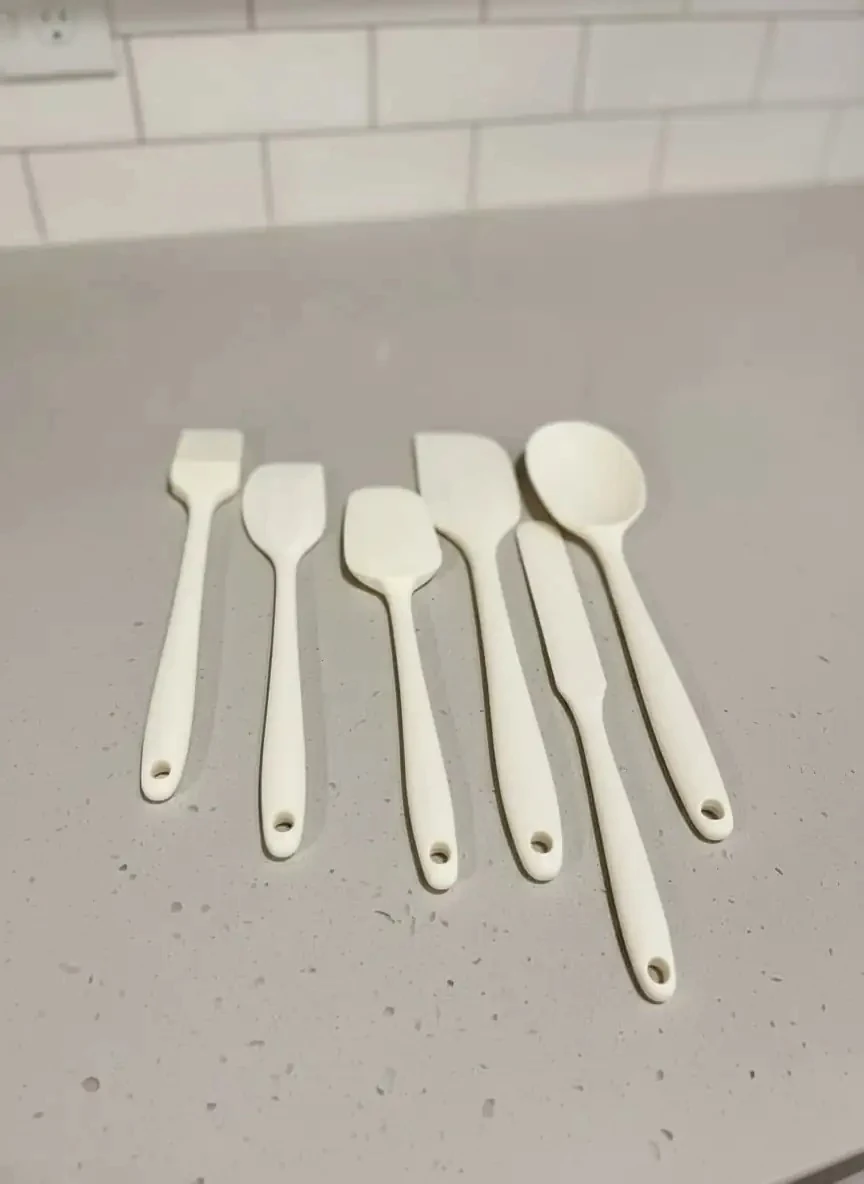 6'LI SİLİKON SPATULA SETİ